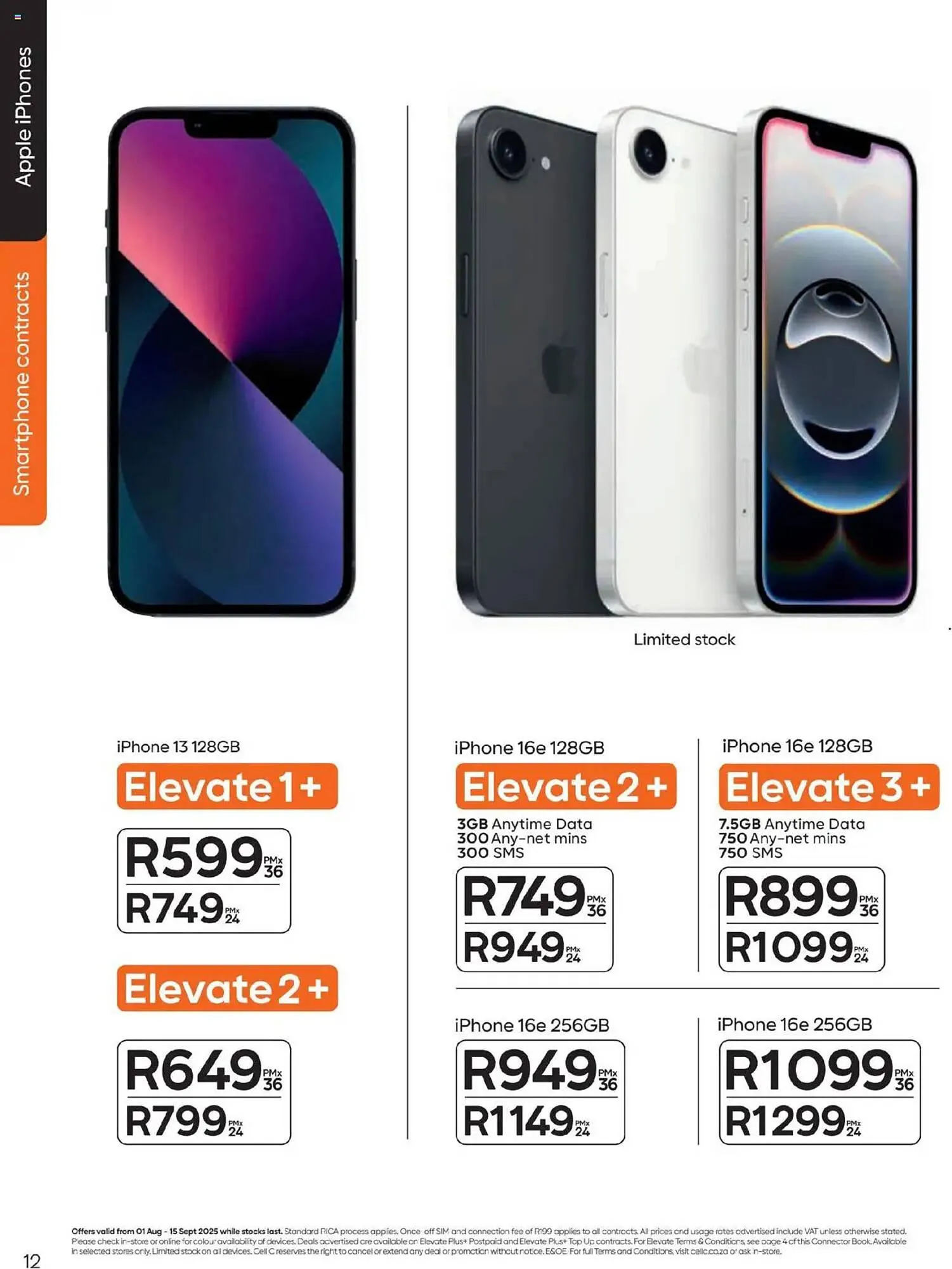 Cell C catalogue from 1 August to 15 September 2025 - Catalogue Page 12