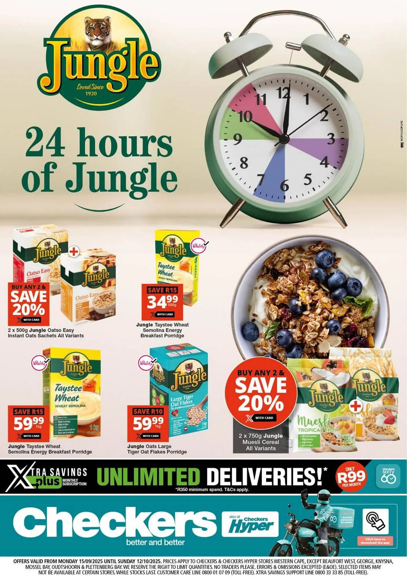 Checkers catalogue from 15 September to 12 October 2025 - Catalogue Page 1