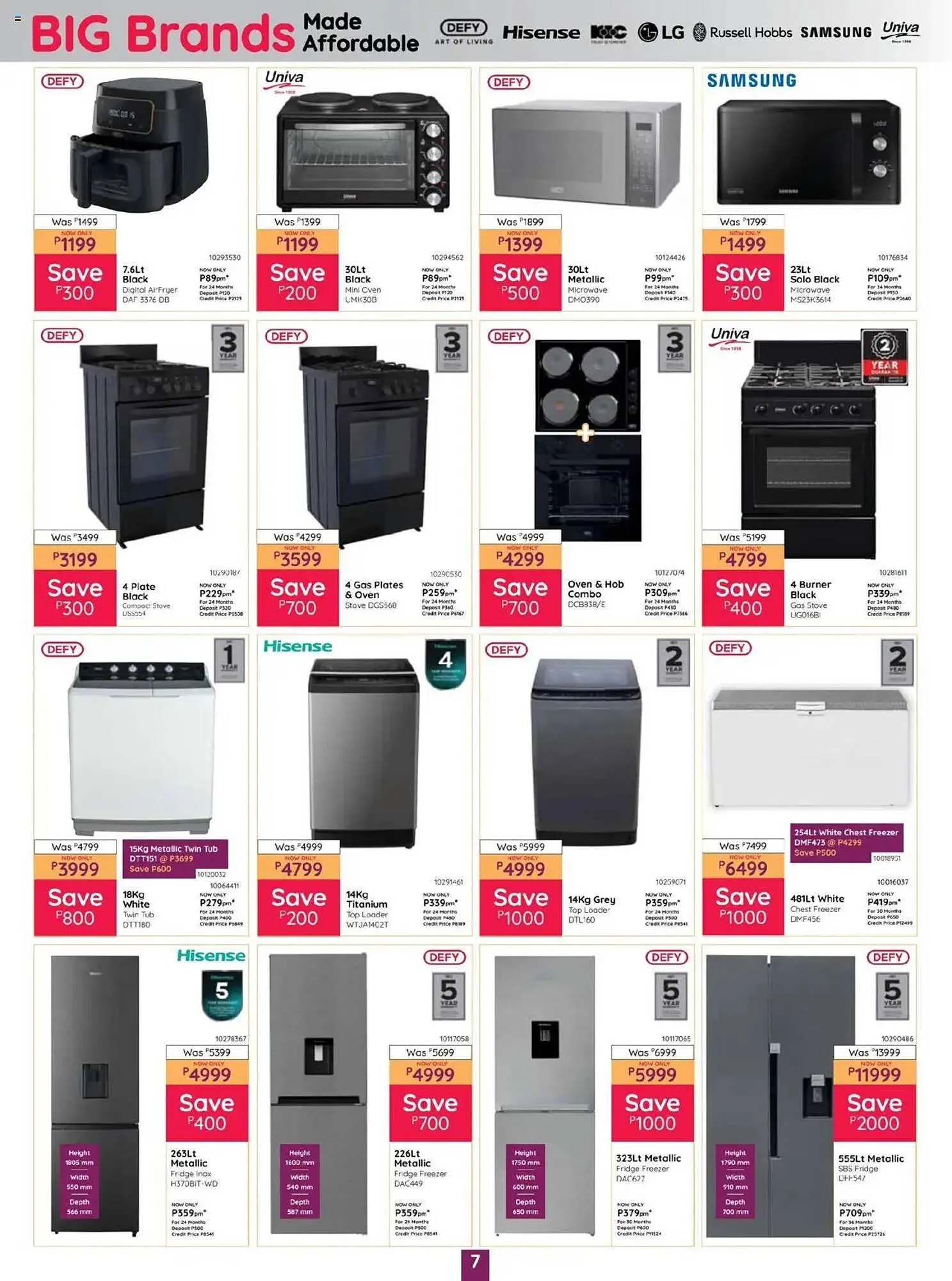 Bradlows catalogue from 14 April to 18 May 2025 - Catalogue Page 7