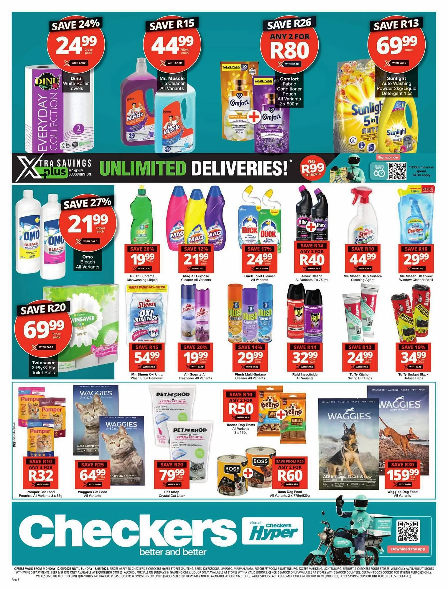 Checkers catalogue from 12 May to 18 May 2025 - Catalogue Page 8