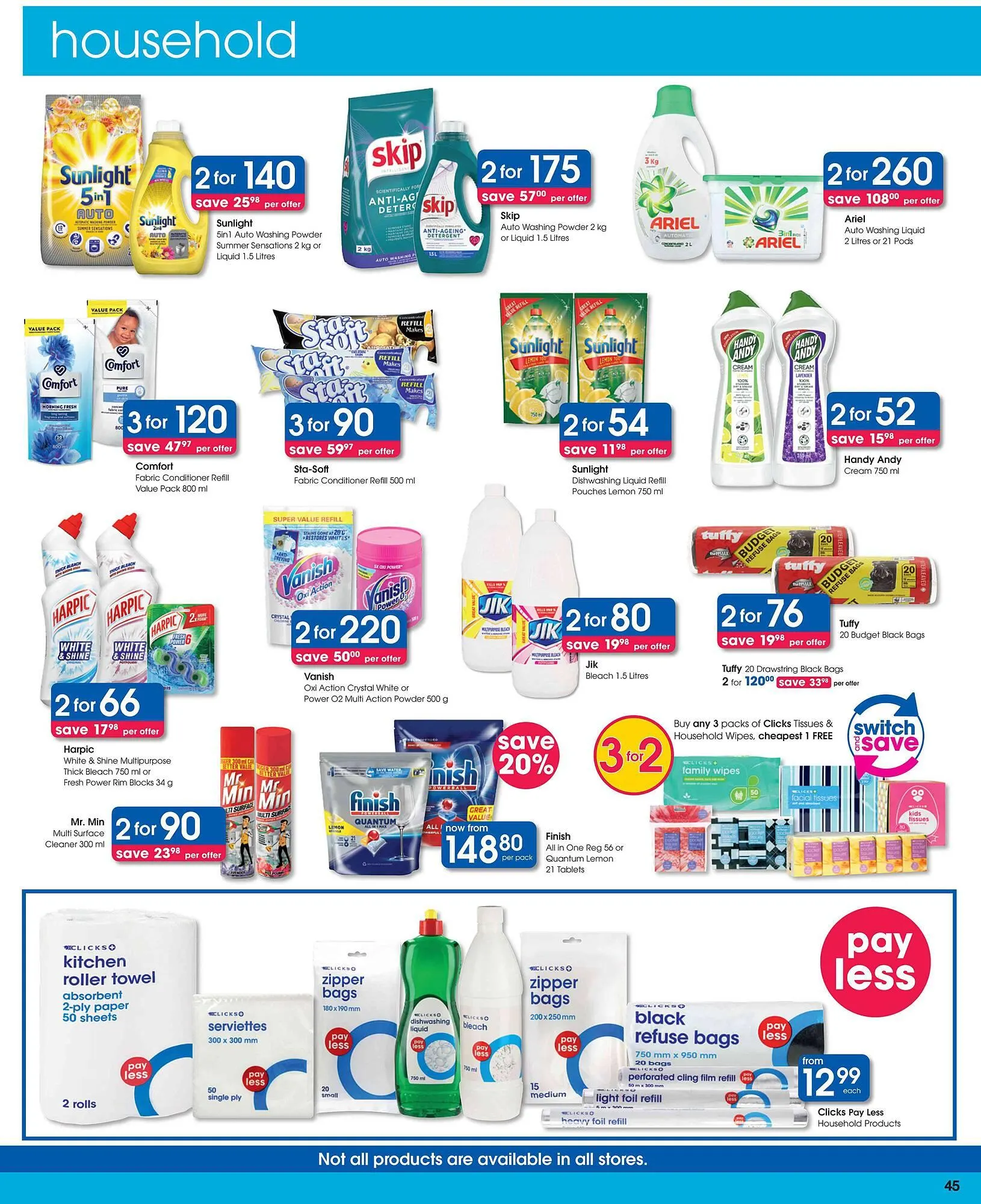 Clicks catalogue from 9 September to 22 September 2025 - Catalogue Page 44