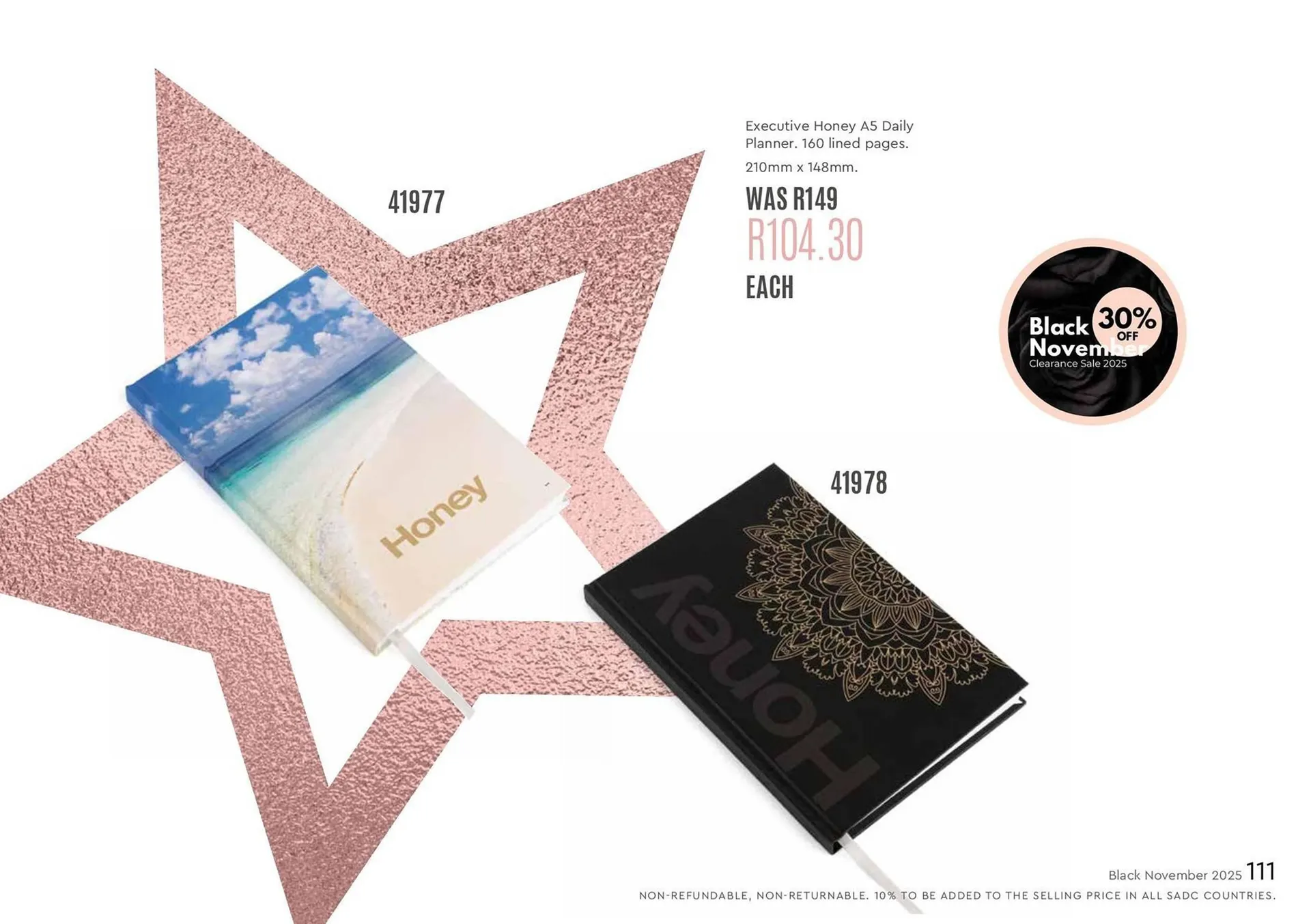 Honey Fashion Accessories catalogue from 4 November to 10 November 2025 - Catalogue Page 113