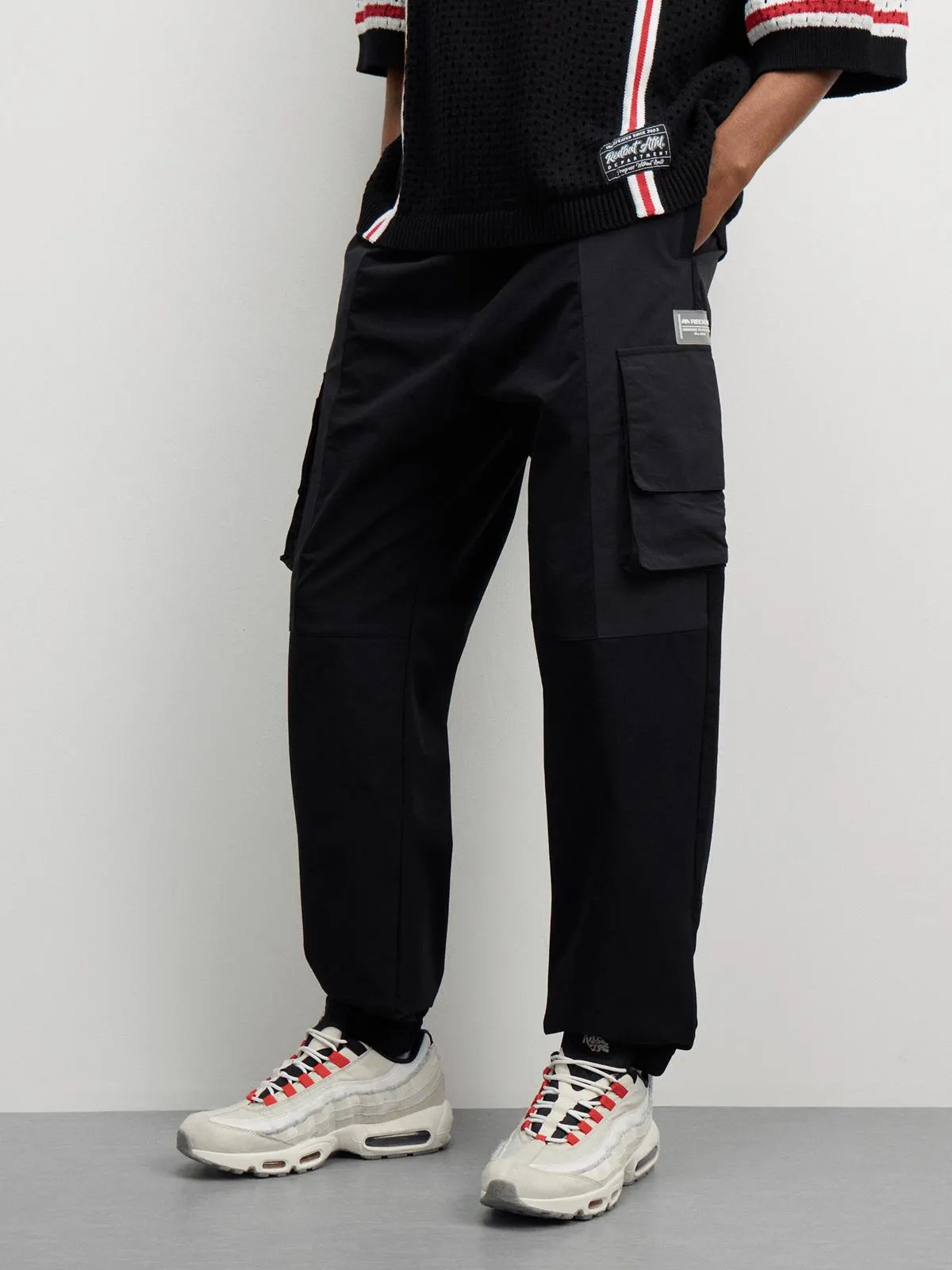 Redbat Men's Black Utility Jogger