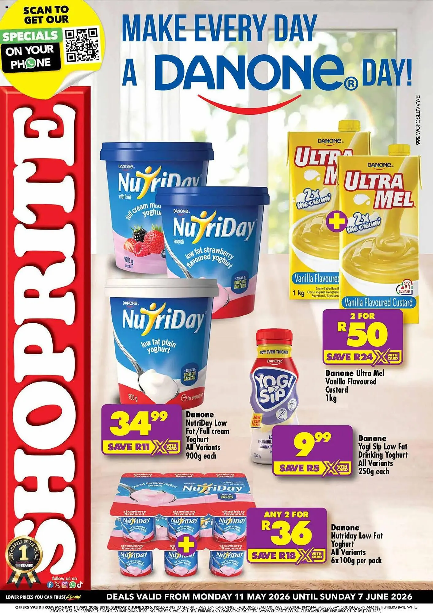 Shoprite catalogue from 11 May to 7 June 2026 - Catalogue Page 1