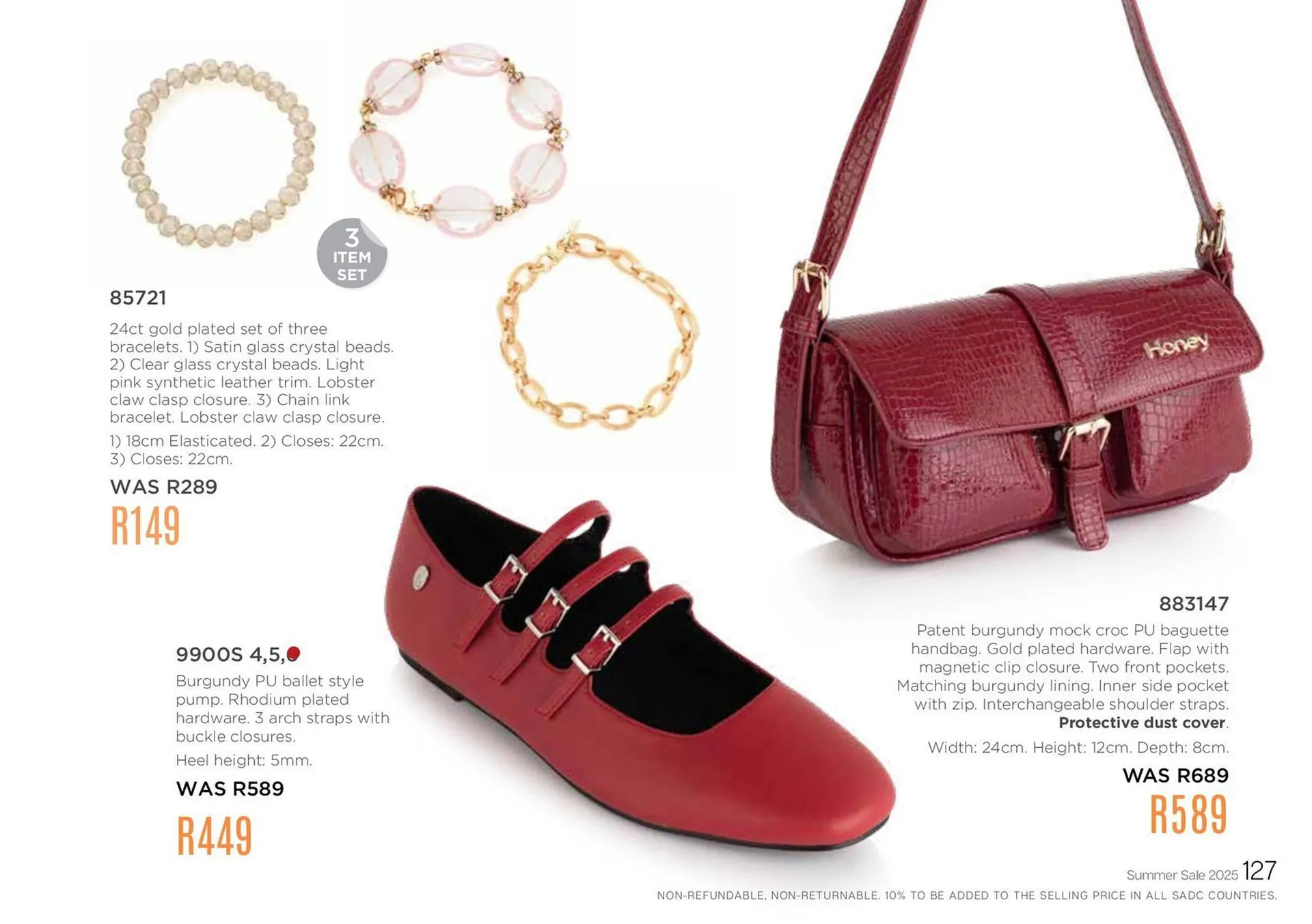 Honey Fashion Accessories catalogue from 23 January to 19 February 2026 - Catalogue Page 129