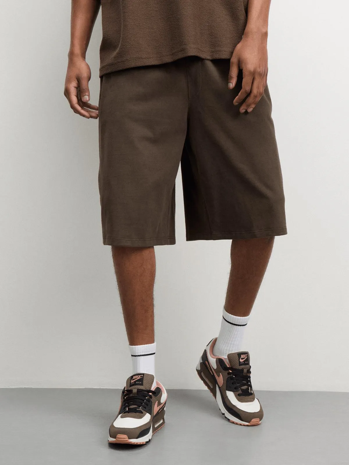 Redbat Classics Men's Knitted Brown Jorts