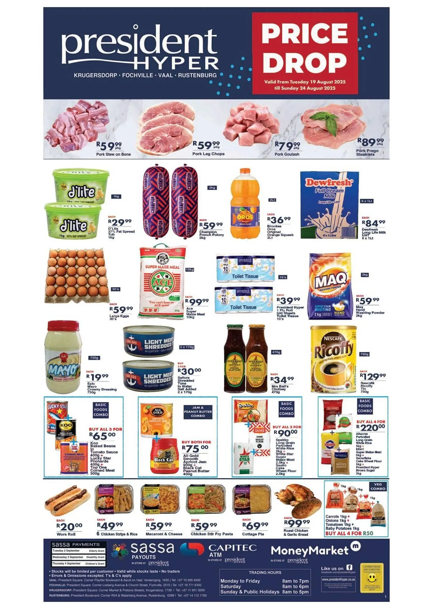 President Hyper catalogue from 20 August to 24 August 2025 - Catalogue Page 1