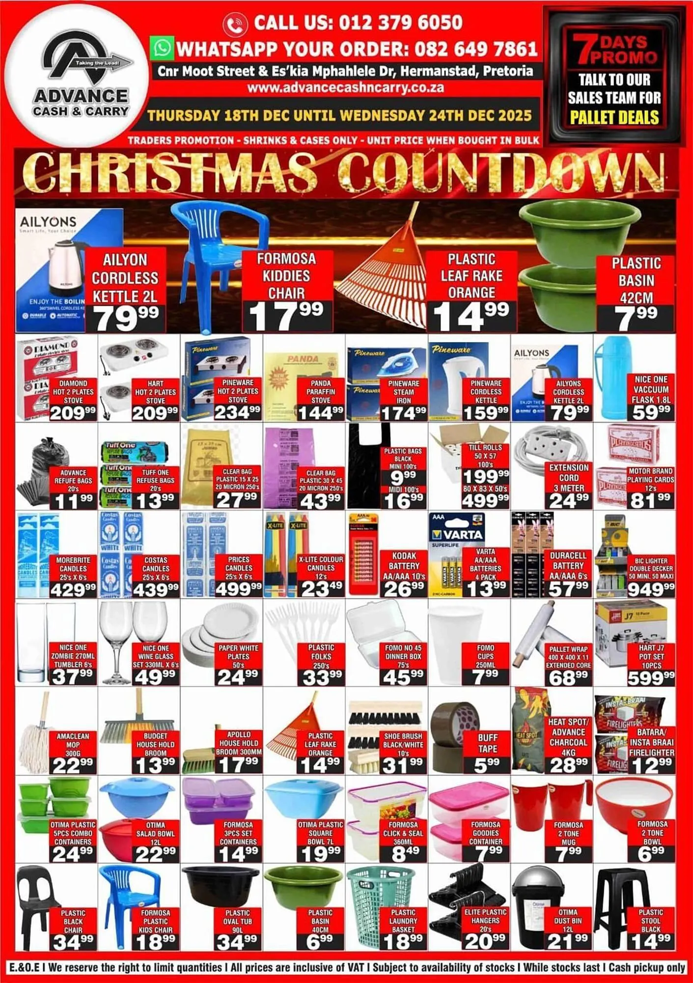 Advance Cash n Carry catalogue from 18 December to 24 December 2025 - Catalogue Page 8