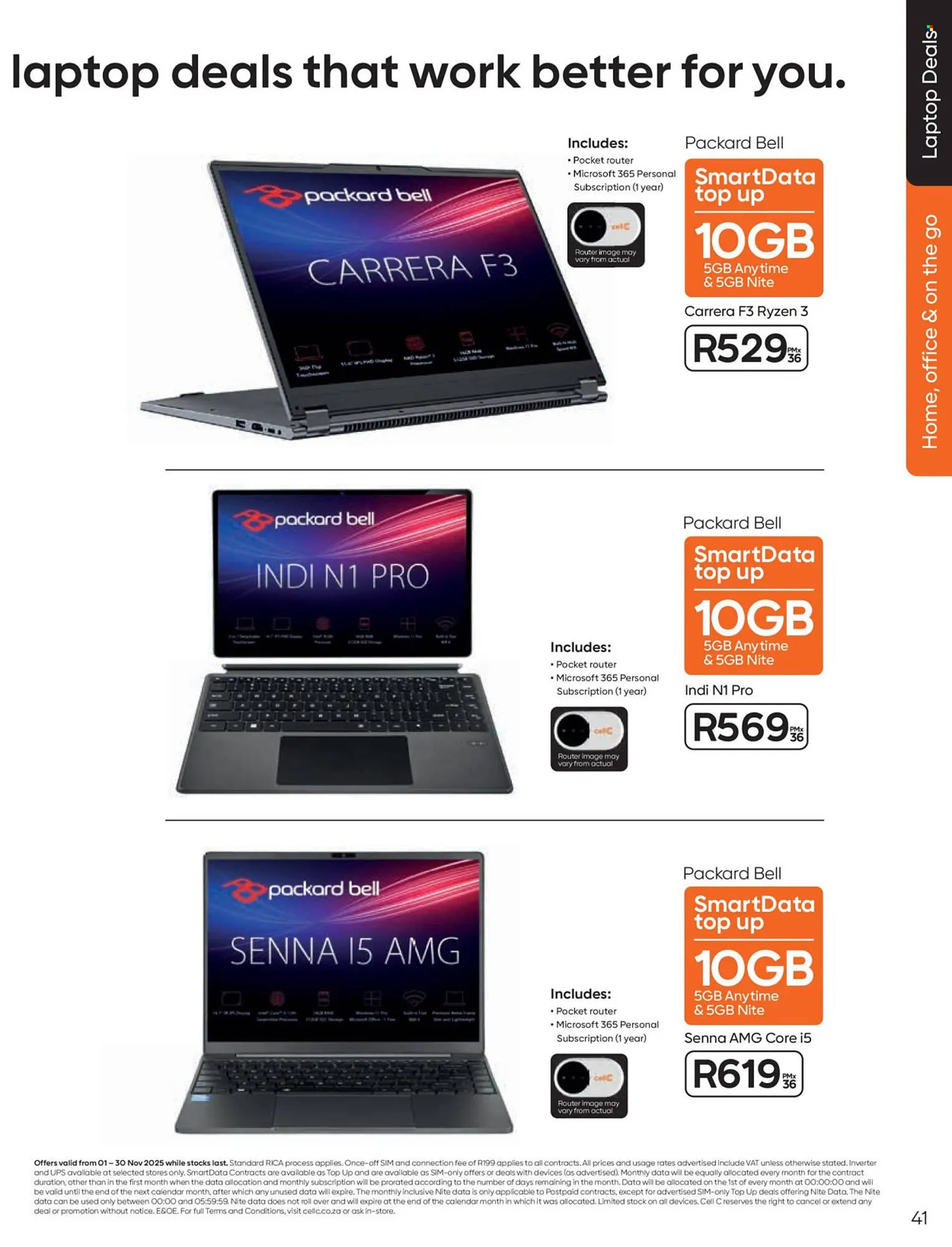 Cell C catalogue from 1 November to 30 November 2025 - Catalogue Page 43