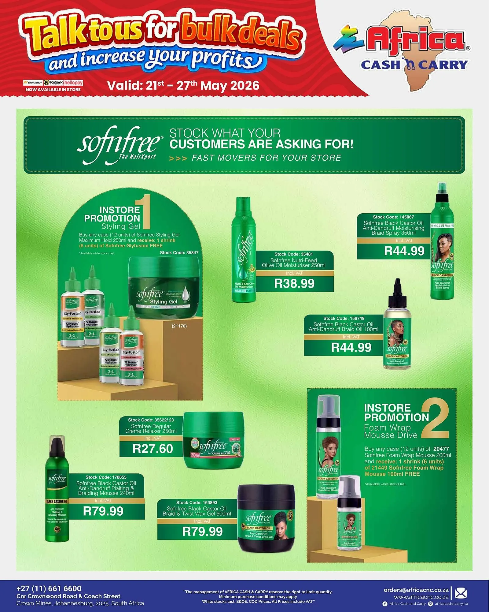 Africa Cash and Carry catalogue from 21 May to 27 May 2026 - Catalogue Page 2