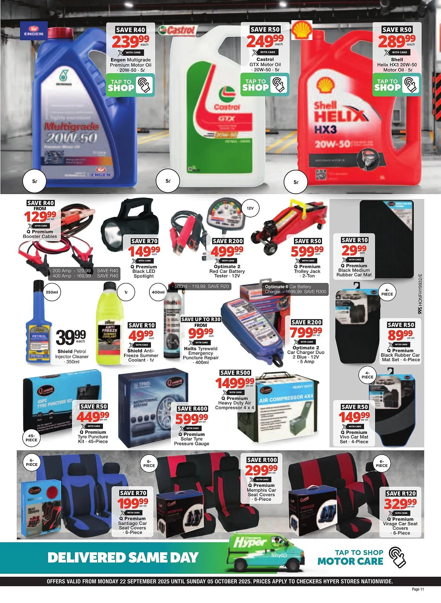 Checkers catalogue from 25 September to 5 October 2025 - Catalogue Page 11