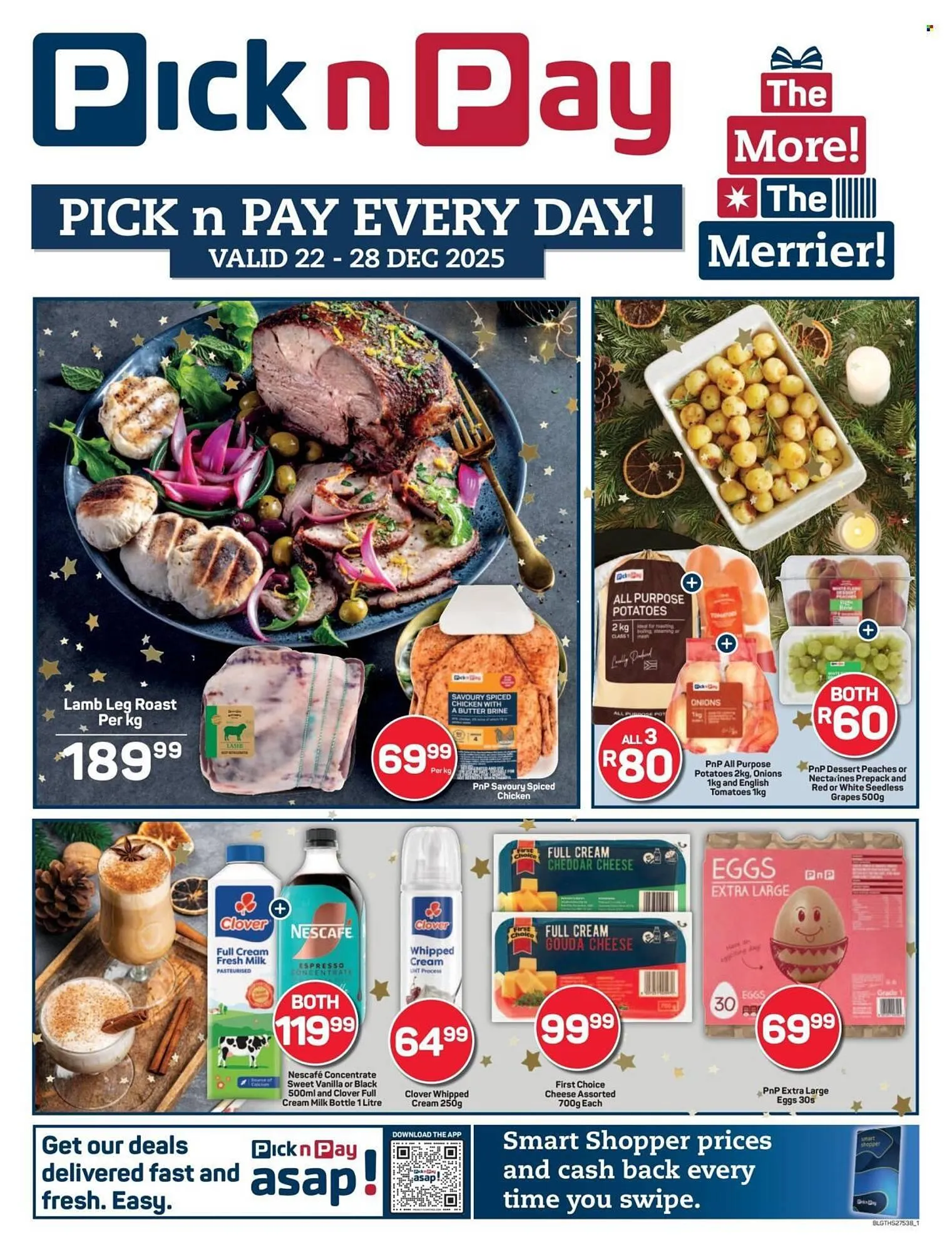 Pick n Pay catalogue from 22 December to 28 December 2025 - Catalogue Page 1