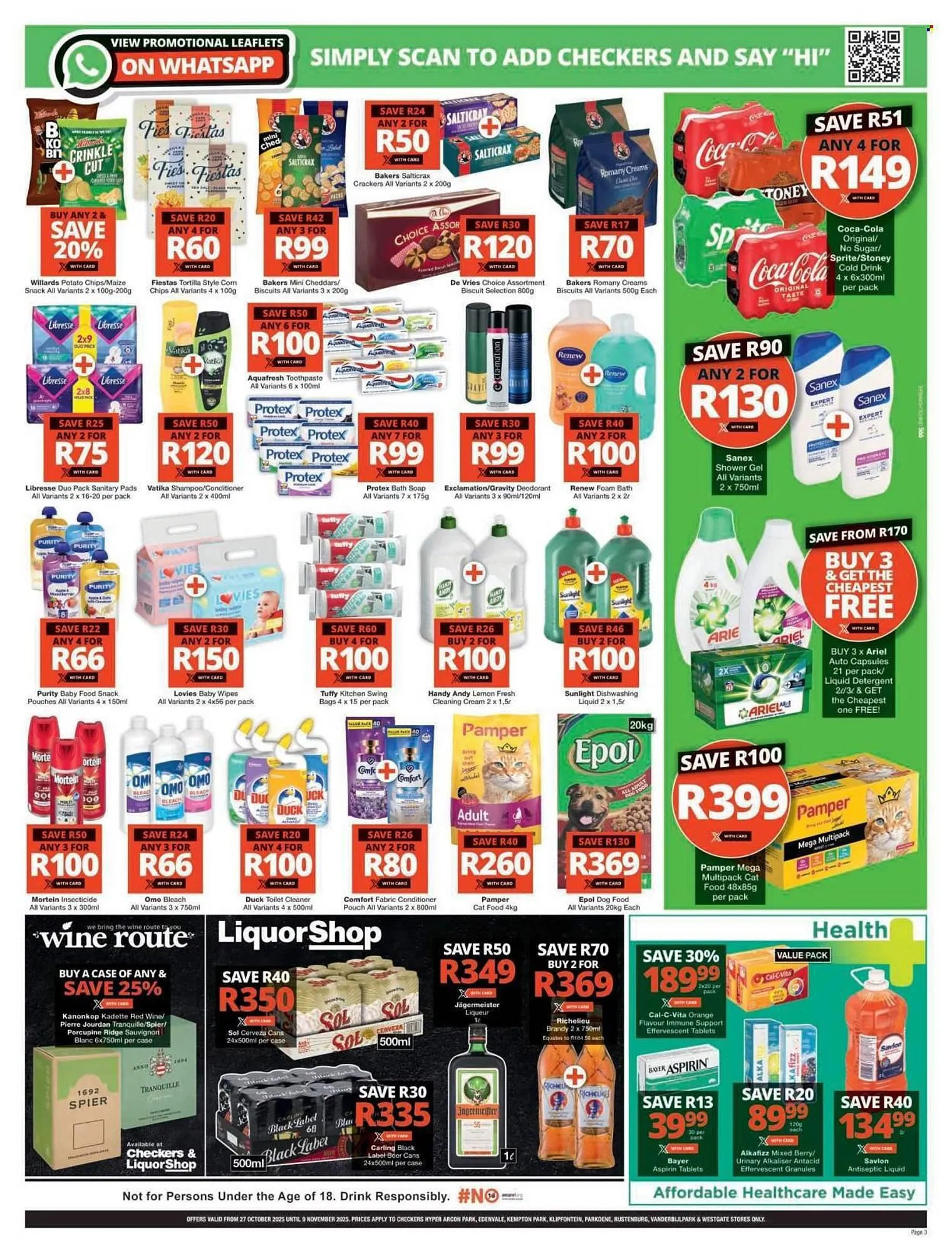 Checkers catalogue from 27 October to 9 November 2025 - Catalogue Page 3