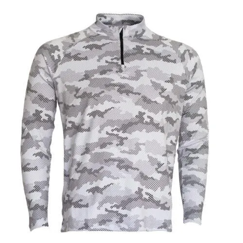 Cross Creek Grunge Neon Windbreaker – White/Black/Blue