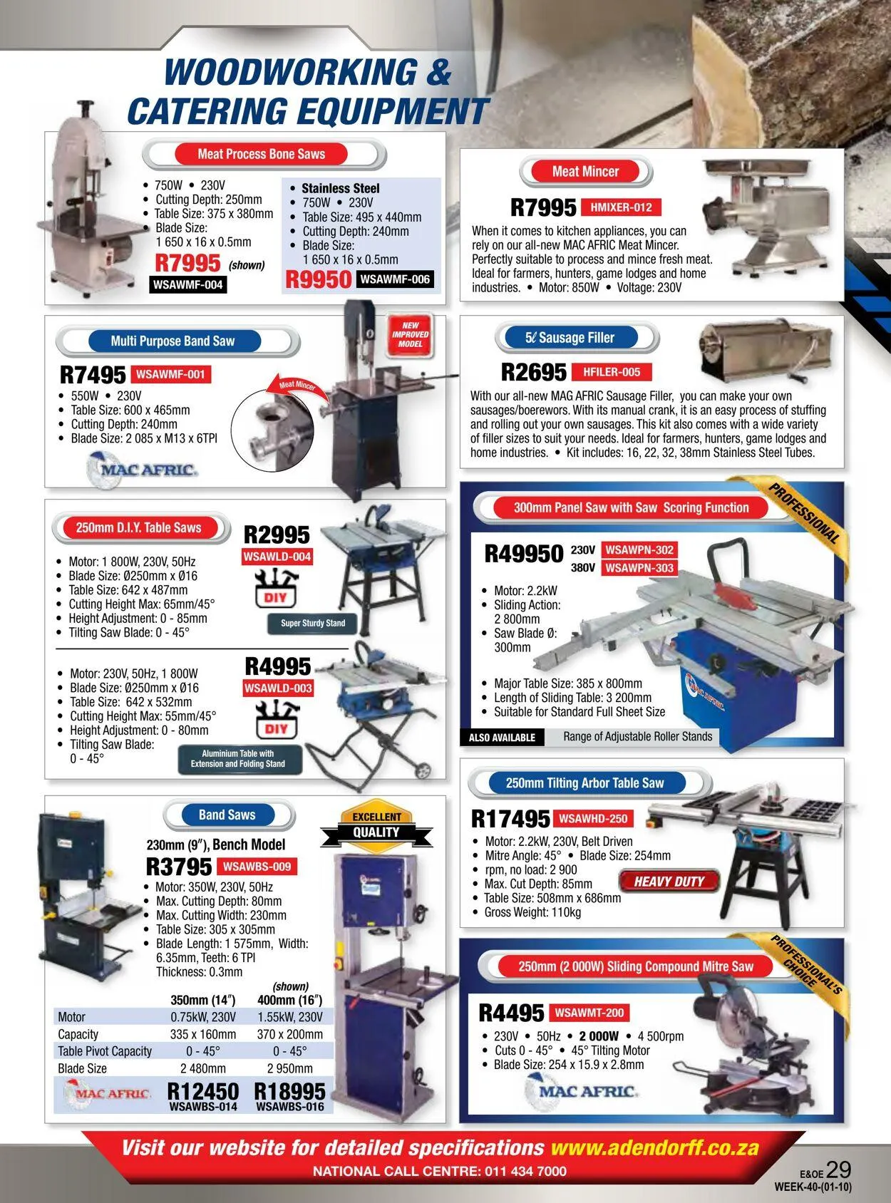Adendorff Machinery Mart Current catalogue from 3 October to 17 October 2024 - Catalogue Page 31