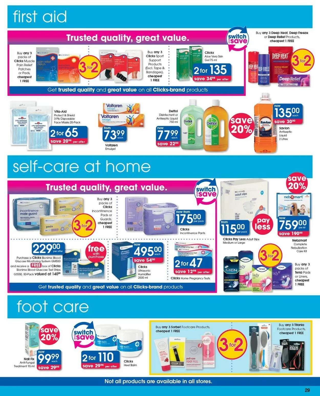 Clicks Current catalogue from 17 June to 1 July 2025 - Catalogue Page 29