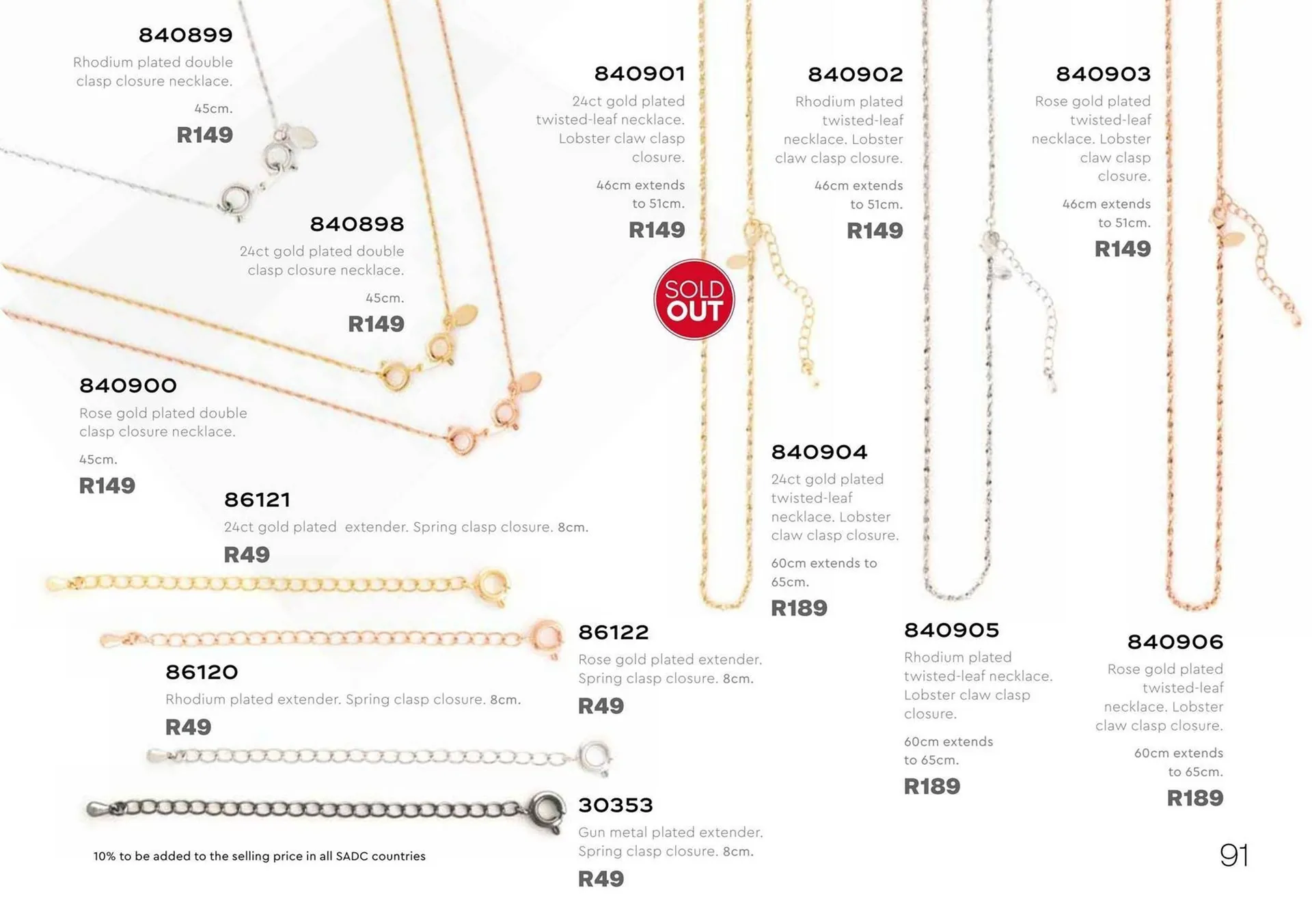 Honey Fashion Accessories catalogue from 12 August to 31 August 2025 - Catalogue Page 93