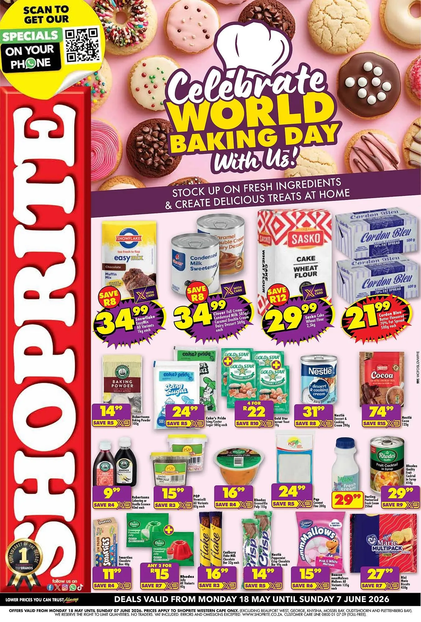 Shoprite catalogue from 18 May to 7 June 2026 - Catalogue Page 1
