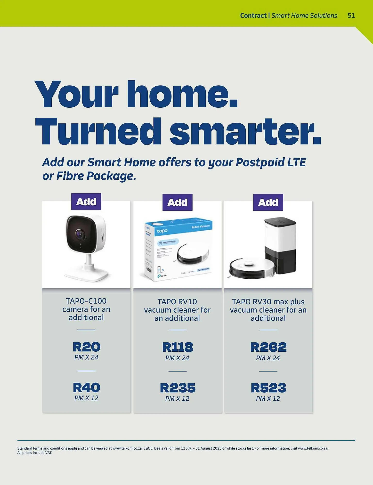 Telkom catalogue from 12 July to 31 August 2025 - Catalogue Page 47