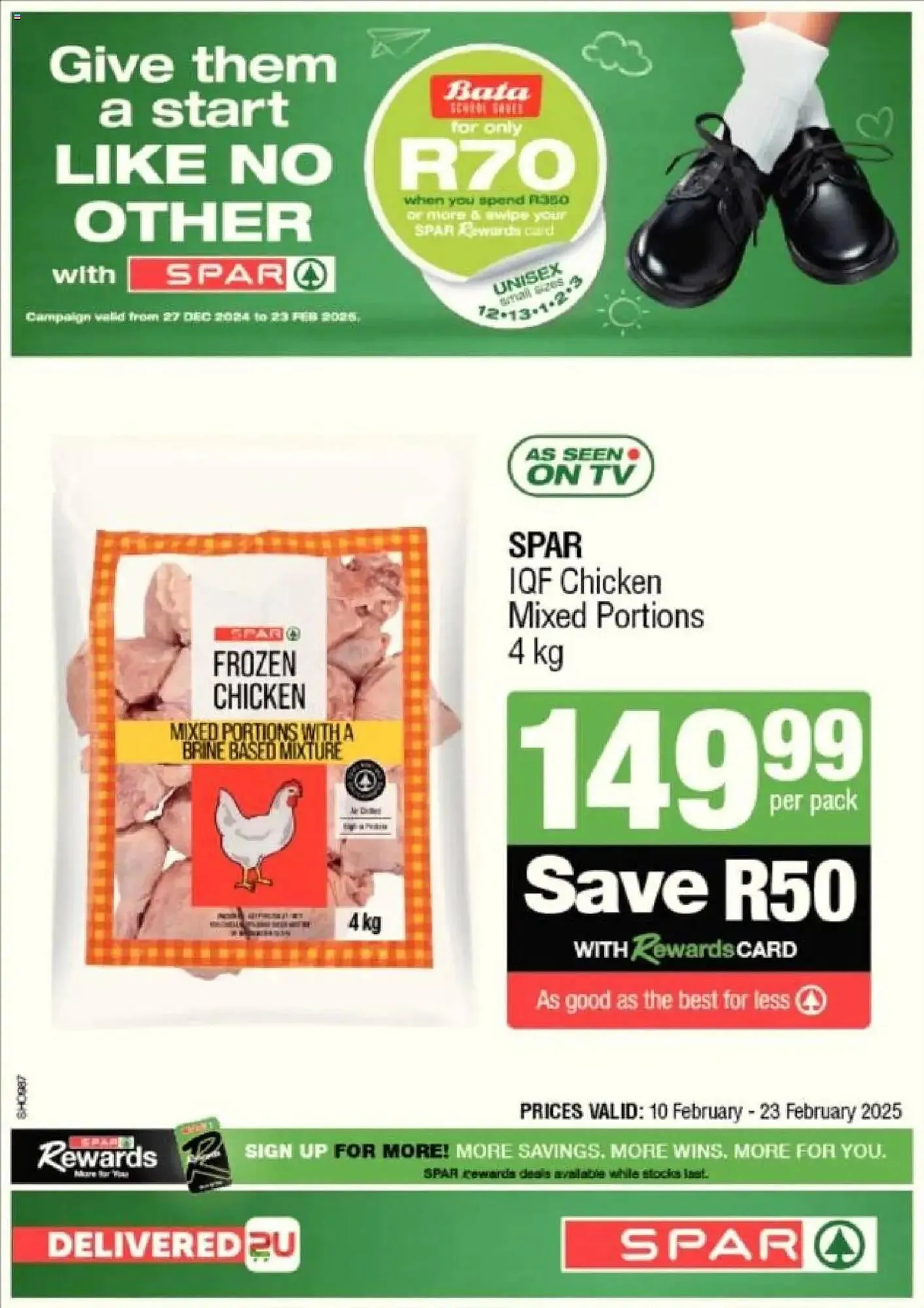 Spar catalogue from 10 February to 23 February 2025 - Catalogue Page 1
