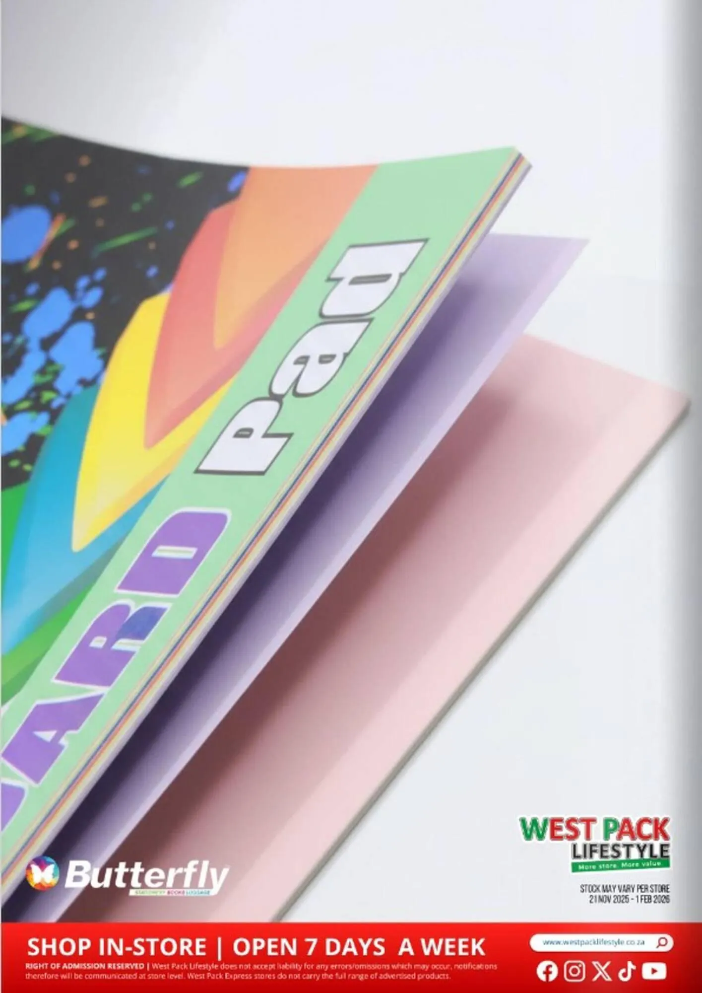 West Pack Lifestyle catalogue from 27 November to 1 February 2026 - Catalogue Page 26