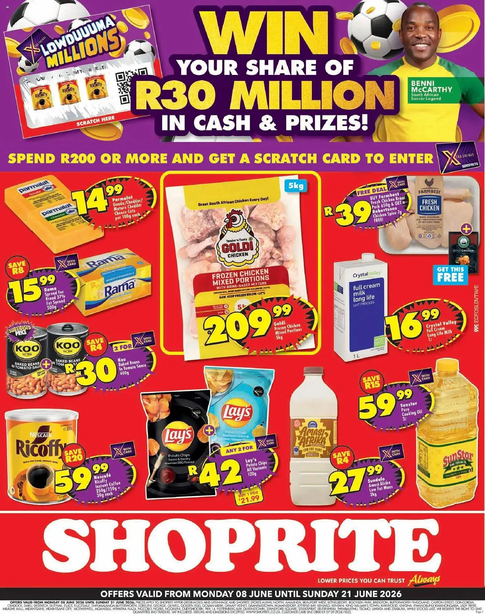 Shoprite catalogue from 8 June to 21 June 2026 - Catalogue Page 1