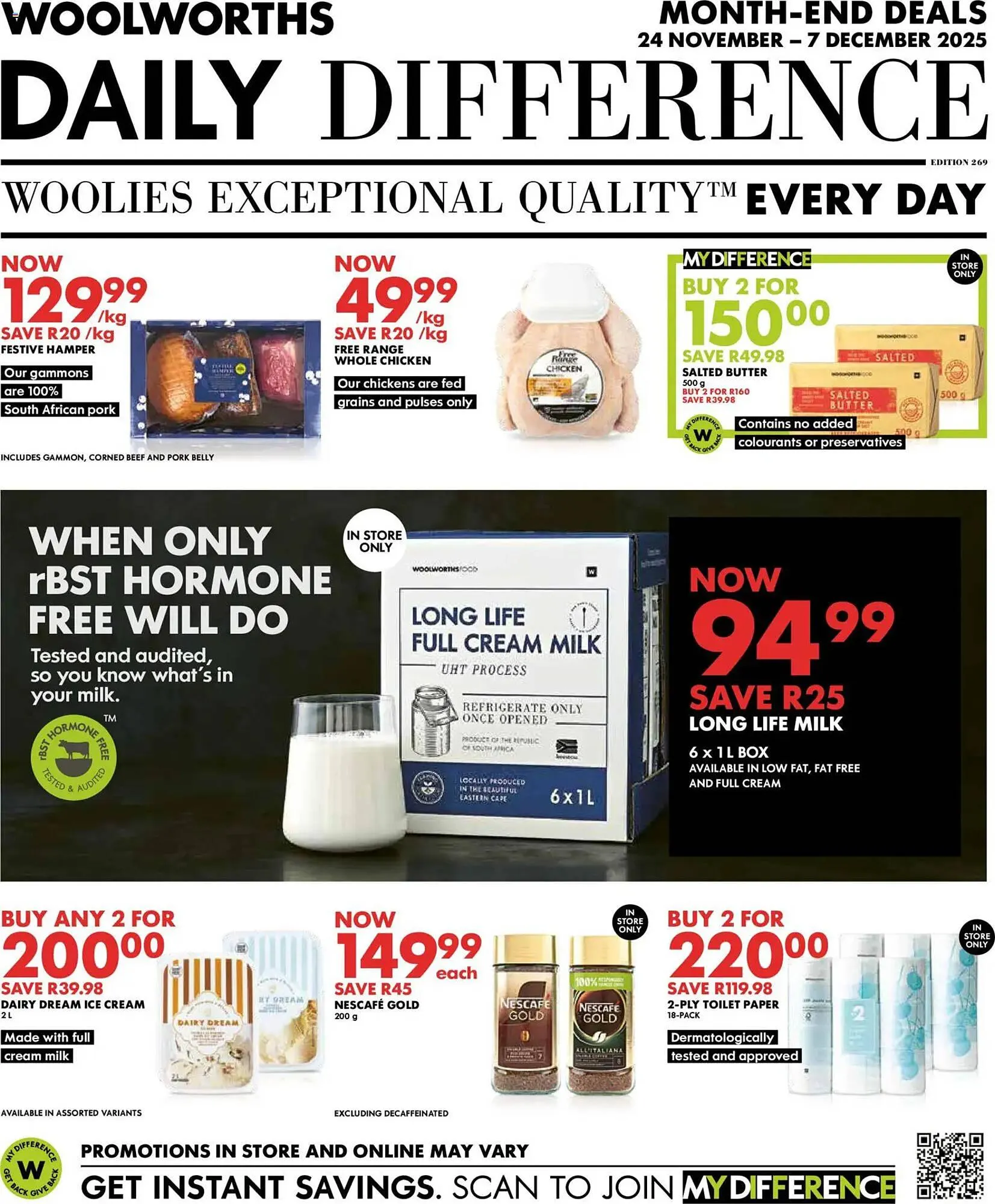 Woolworths catalogue from 24 November to 7 December 2025 - Catalogue Page 1