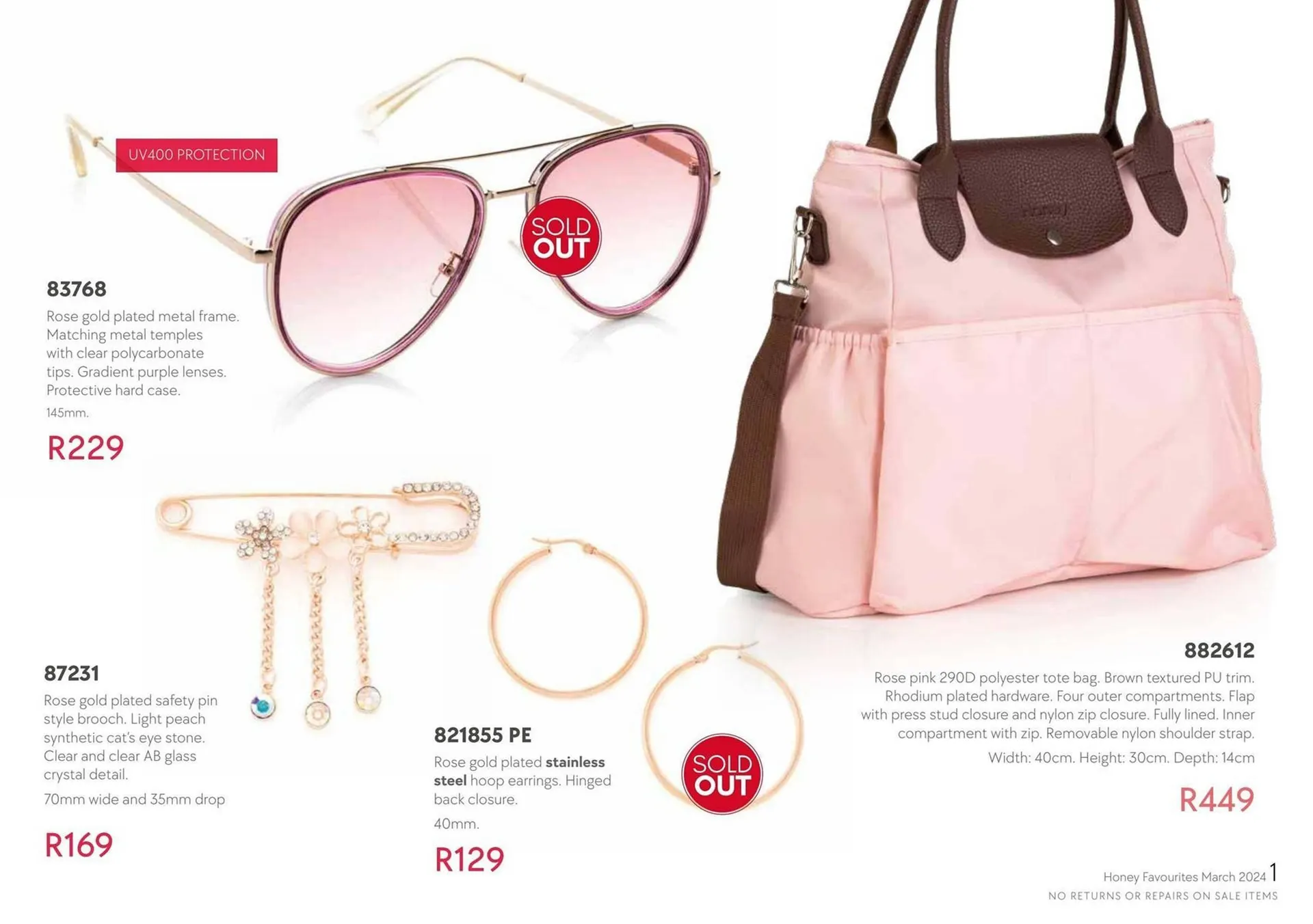 Honey Fashion Accessories catalogue from 29 March to 30 April 2024 - Catalogue Page 23