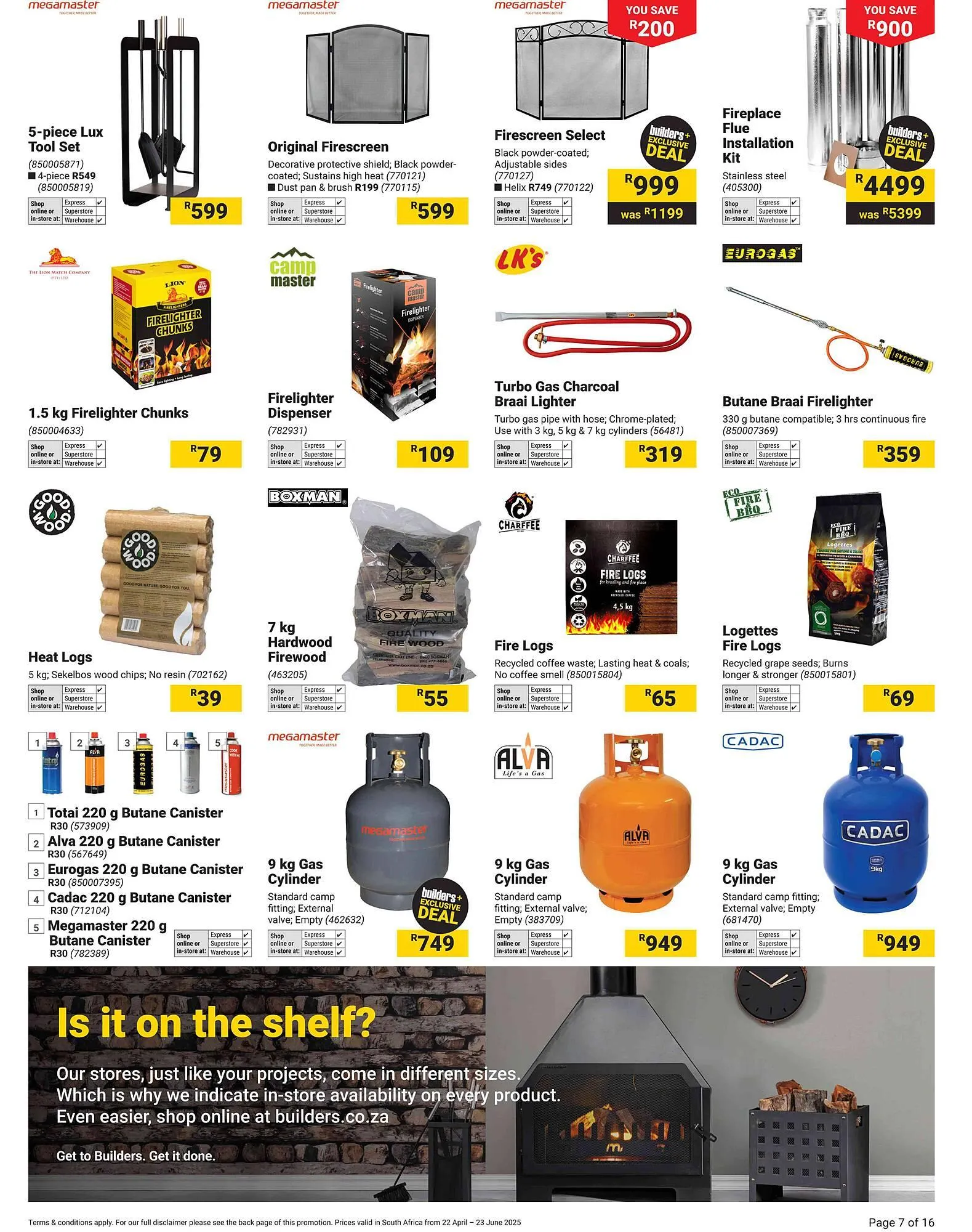 Builders Warehouse catalogue from 22 April to 23 June 2025 - Catalogue Page 6