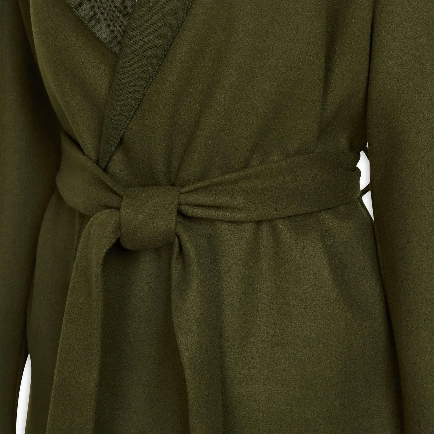 Green Hooded Coat