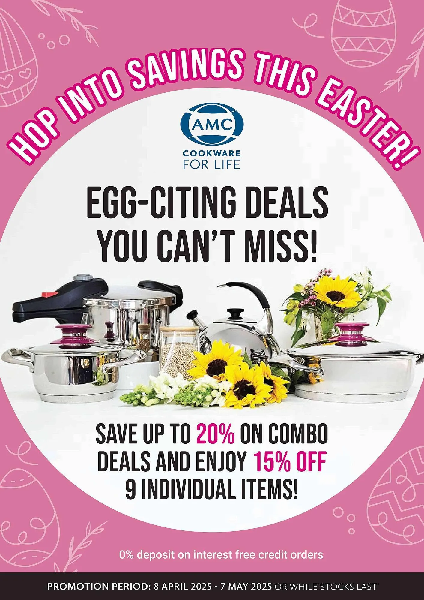 AMC Cookware catalogue from 8 April to 7 May 2025 - Catalogue Page 1