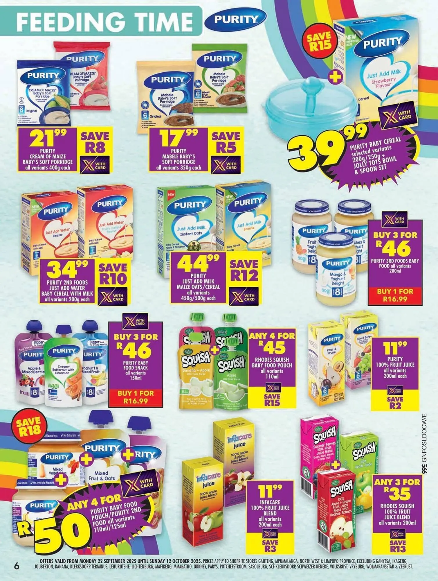 Shoprite catalogue from 22 September to 12 October 2025 - Catalogue Page 6