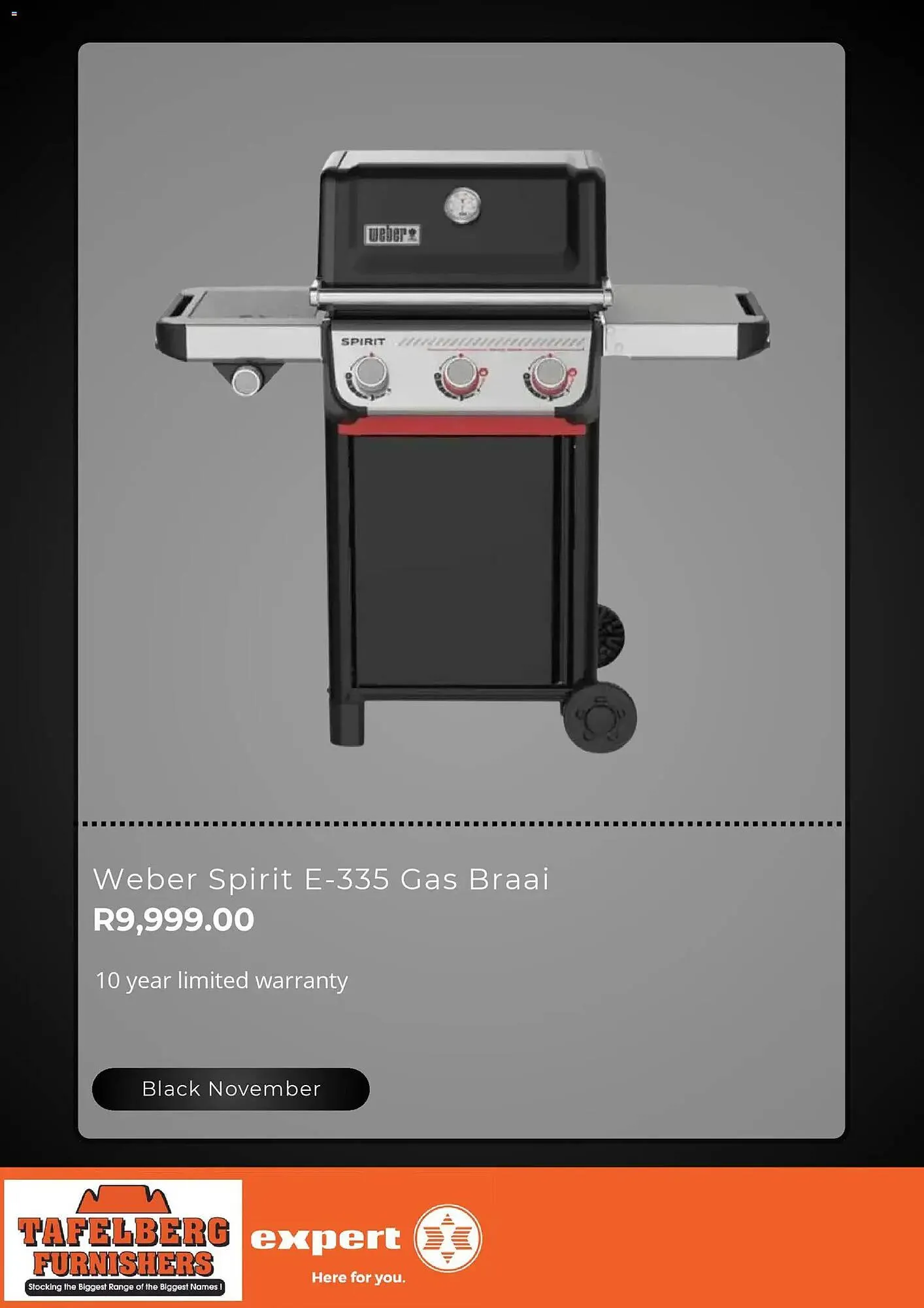 Tafelberg Furnishers catalogue from 24 October to 2 December 2025 - Catalogue Page 13