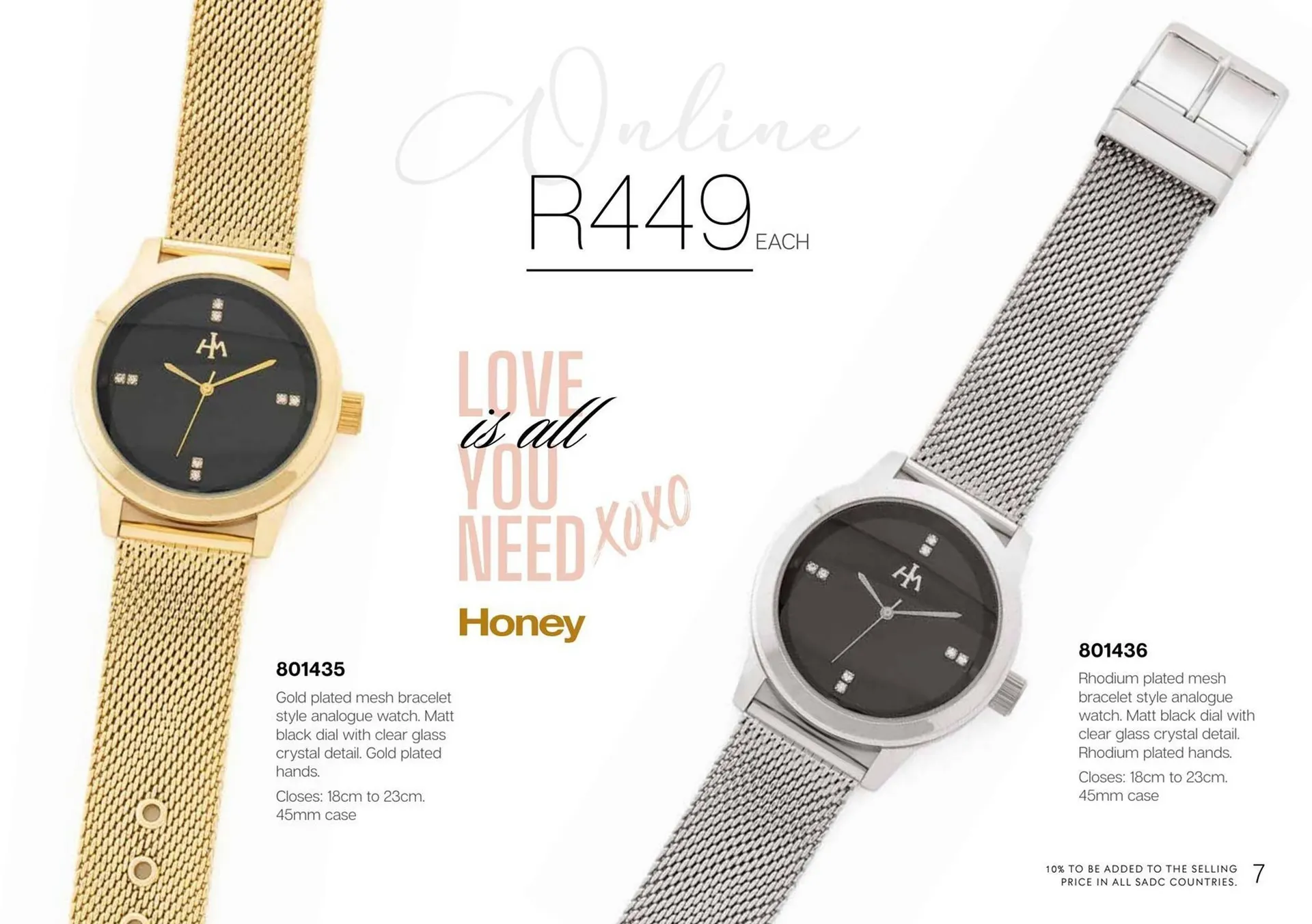 Honey Fashion Accessories catalogue from 15 April to 21 April 2025 - Catalogue Page 9