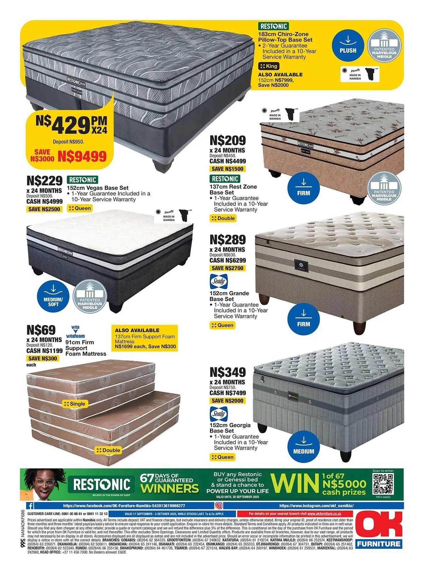 OK Furniture catalogue from 17 September to 5 October 2025 - Catalogue Page 12
