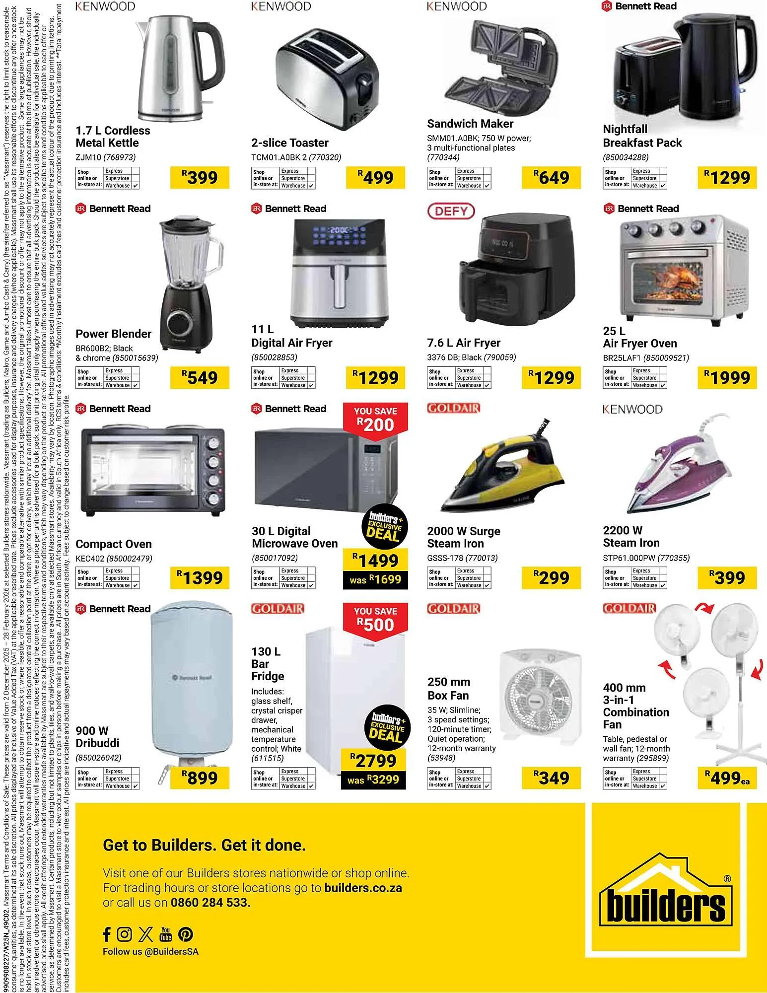 Builders Warehouse catalogue from 2 December to 28 February 2026 - Catalogue Page 7