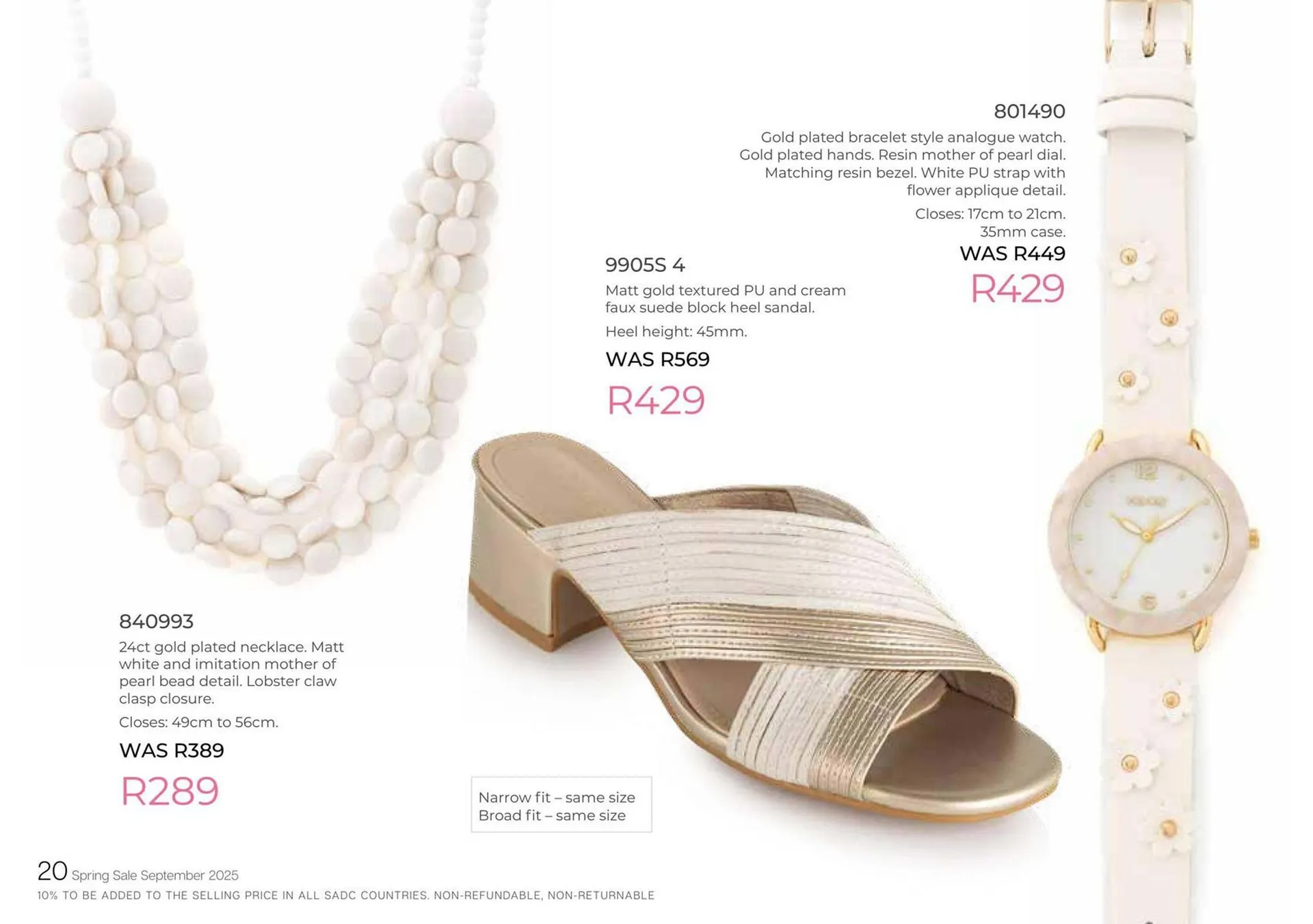 Honey Fashion Accessories catalogue from 3 September to 30 September 2025 - Catalogue Page 22