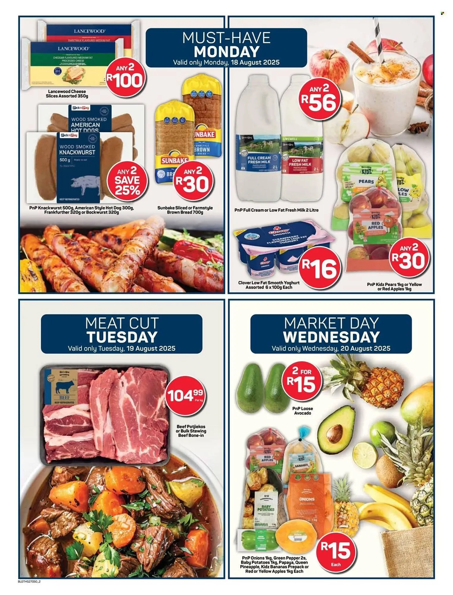 Pick n Pay catalogue from 18 August to 24 August 2025 - Catalogue Page 2