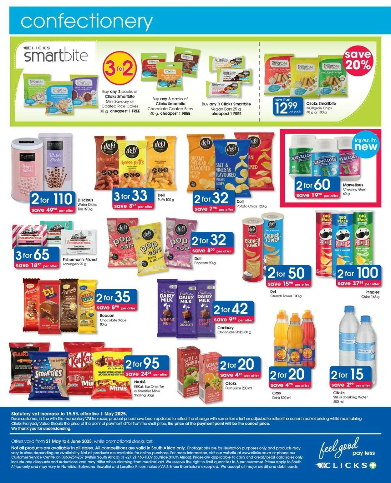 Clicks Current catalogue from 17 June to 1 July 2025 - Catalogue Page 52