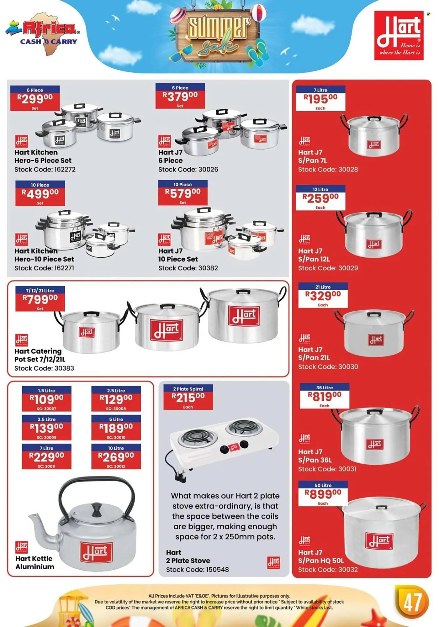 Africa Cash and Carry catalogue from 17 November to 31 January 2026 - Catalogue Page 47