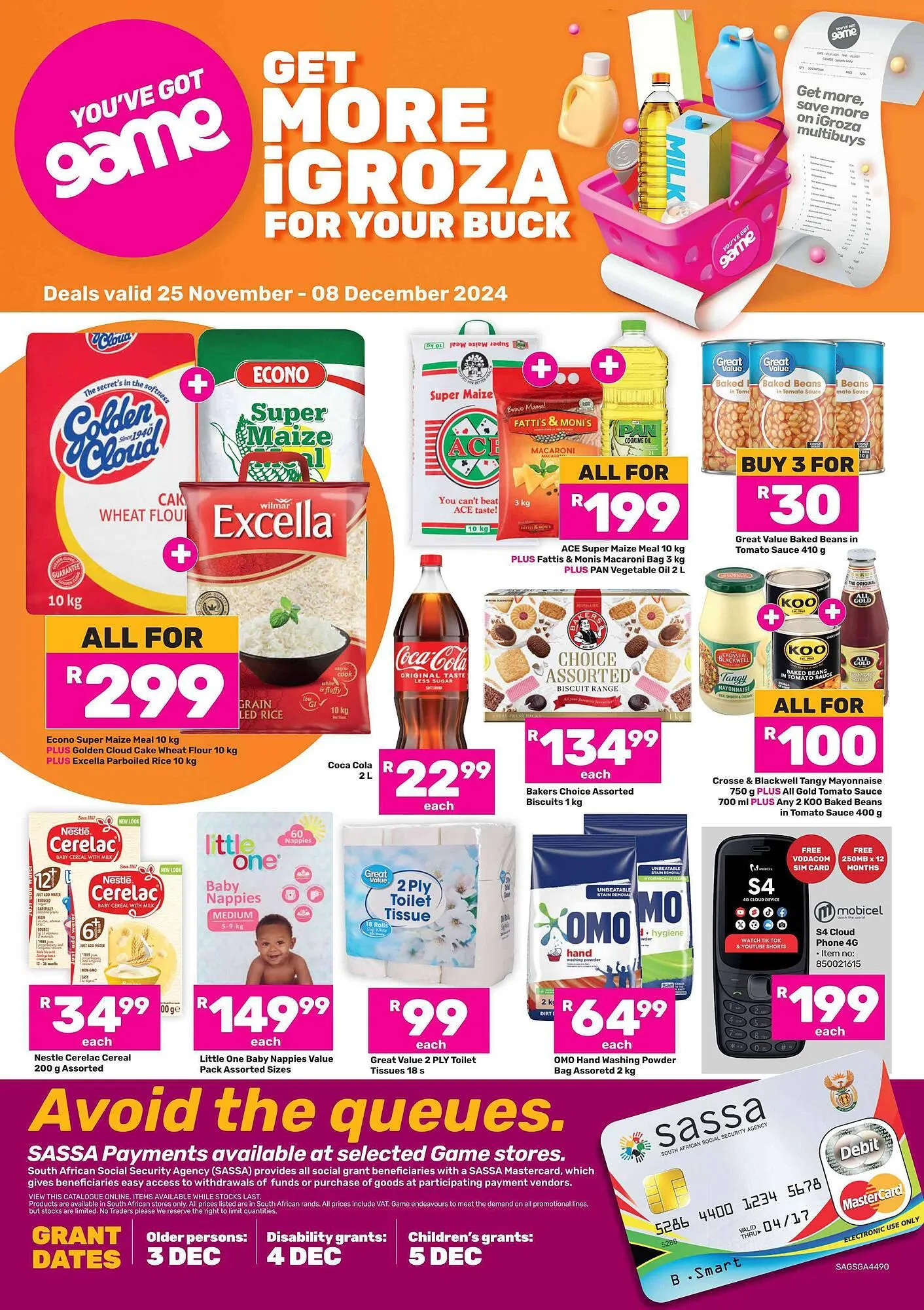 Game catalogue from 25 November to 8 December 2024 - Catalogue Page 1