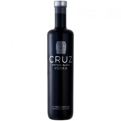 Cruz Vintage Black Vodka (1x750ML)