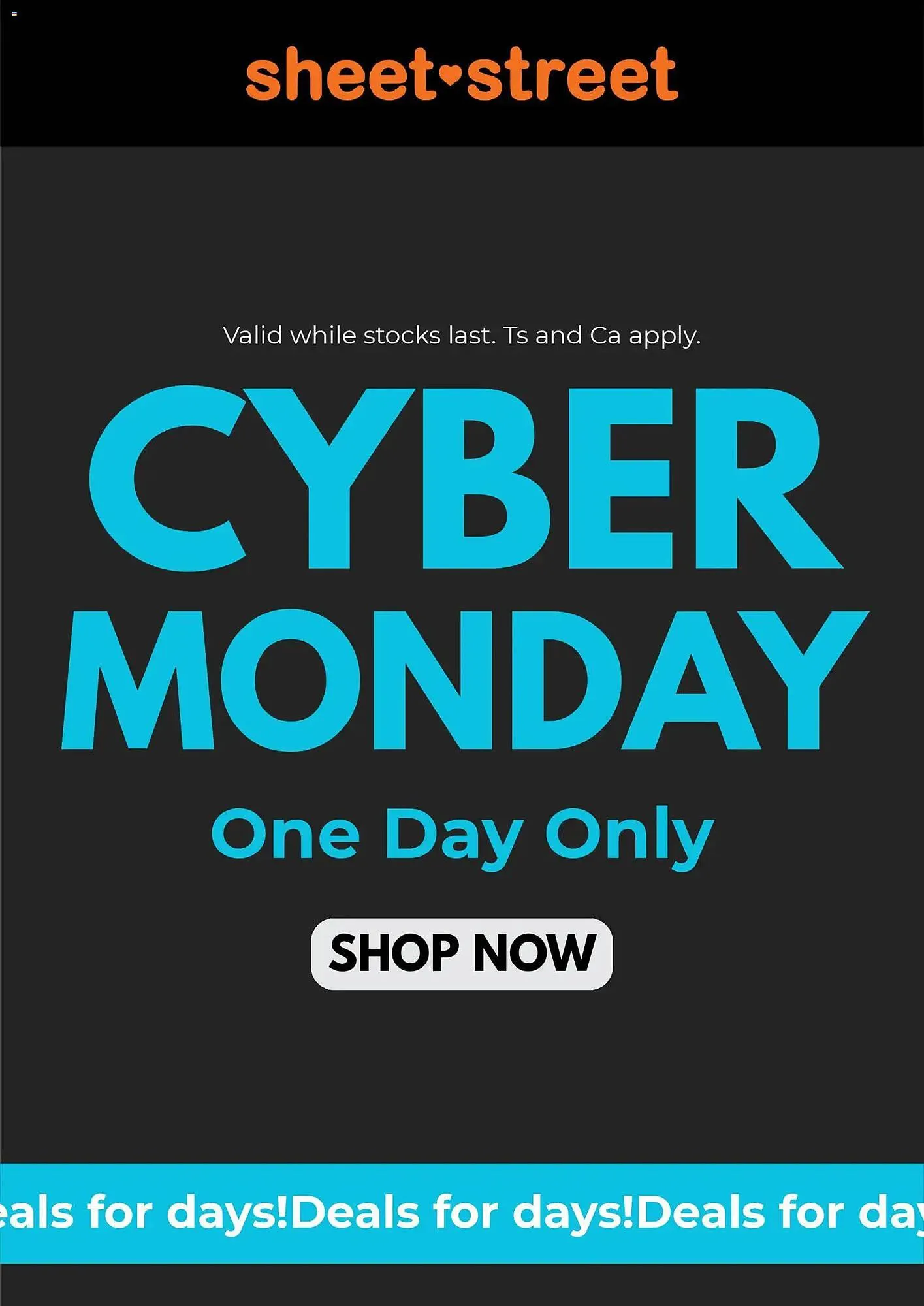 Sheet Street catalogue - 1