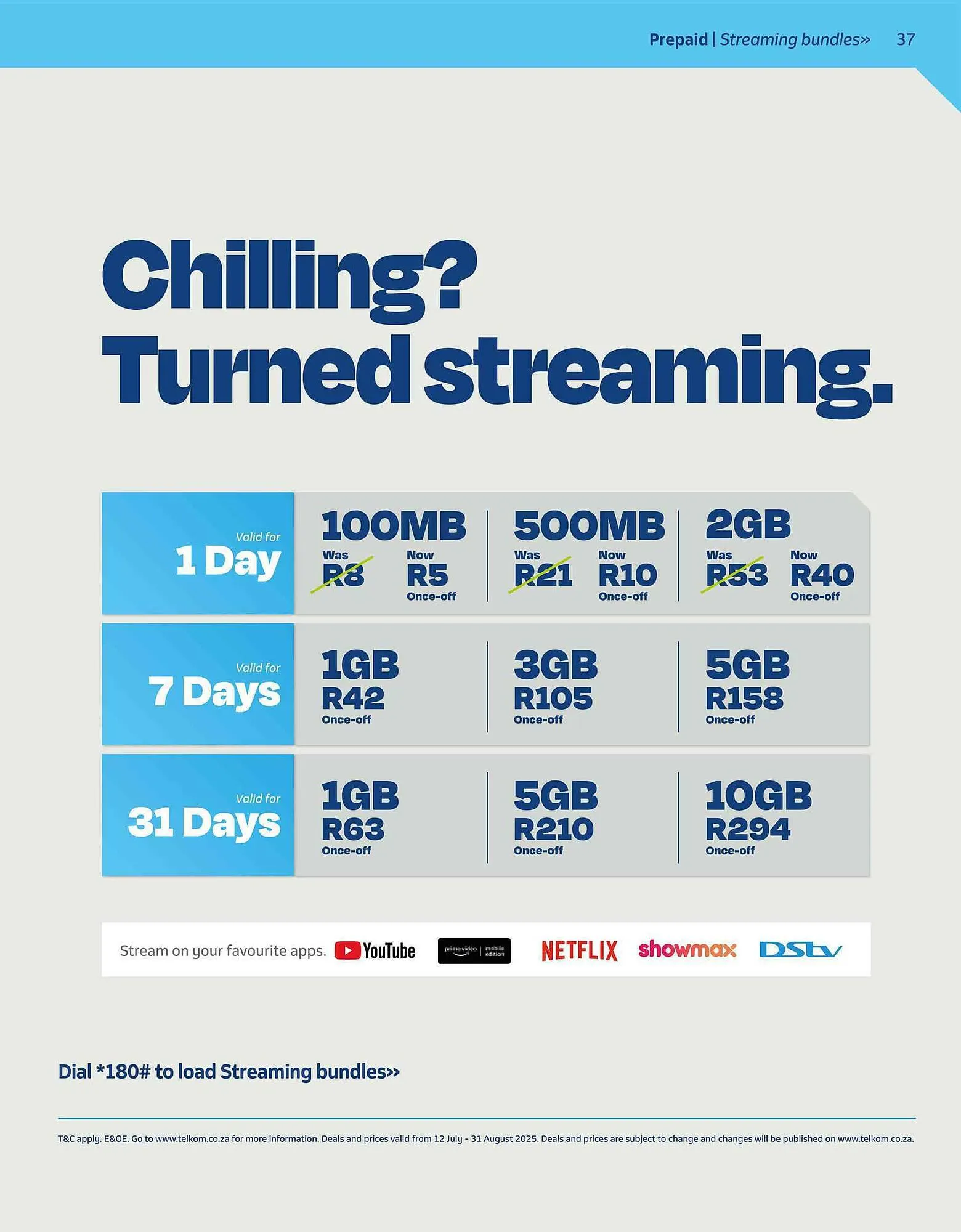 Telkom catalogue from 12 July to 31 August 2025 - Catalogue Page 34