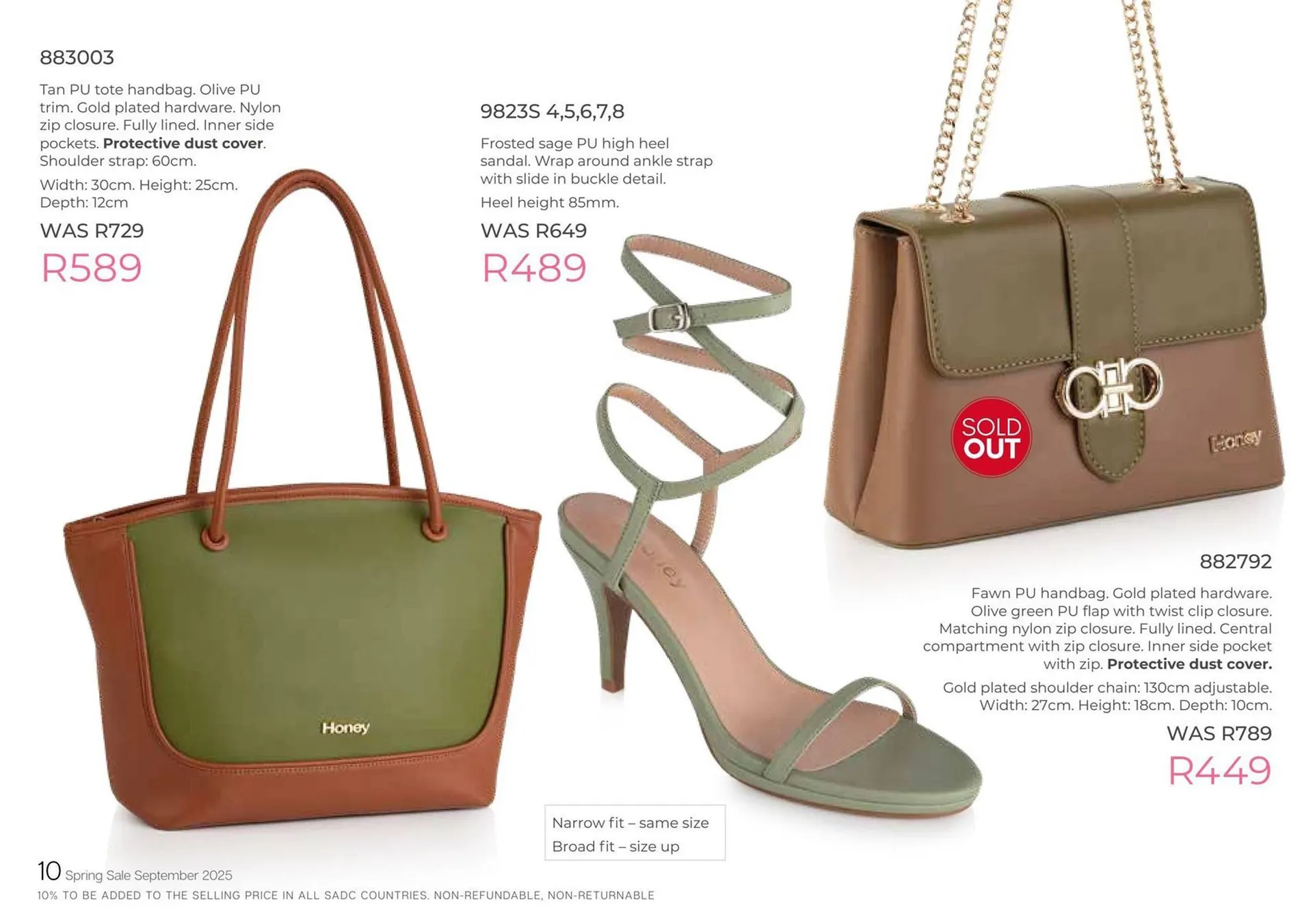 Honey Fashion Accessories catalogue from 3 September to 30 September 2025 - Catalogue Page 12