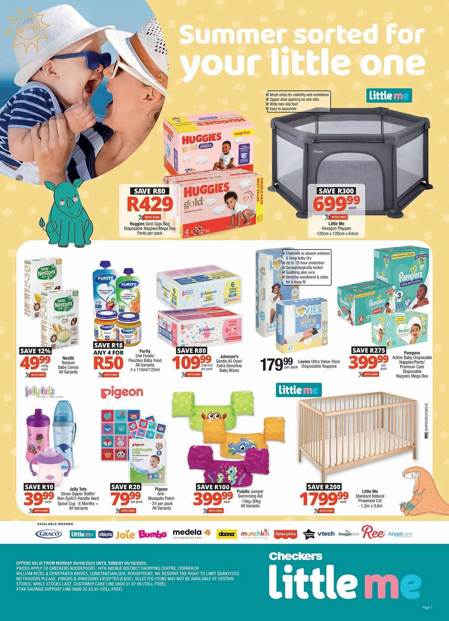 Checkers catalogue from 8 September to 5 October 2025 - Catalogue Page 1