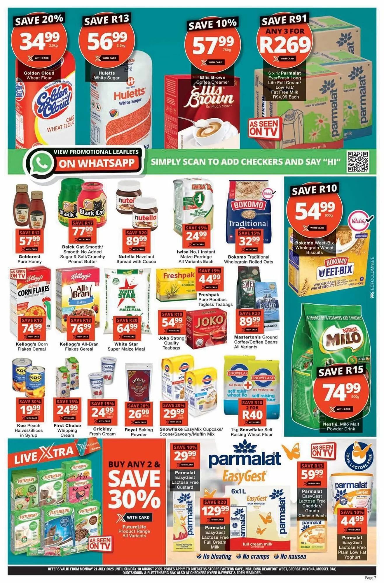 Checkers catalogue from 20 July to 10 August 2025 - Catalogue Page 7
