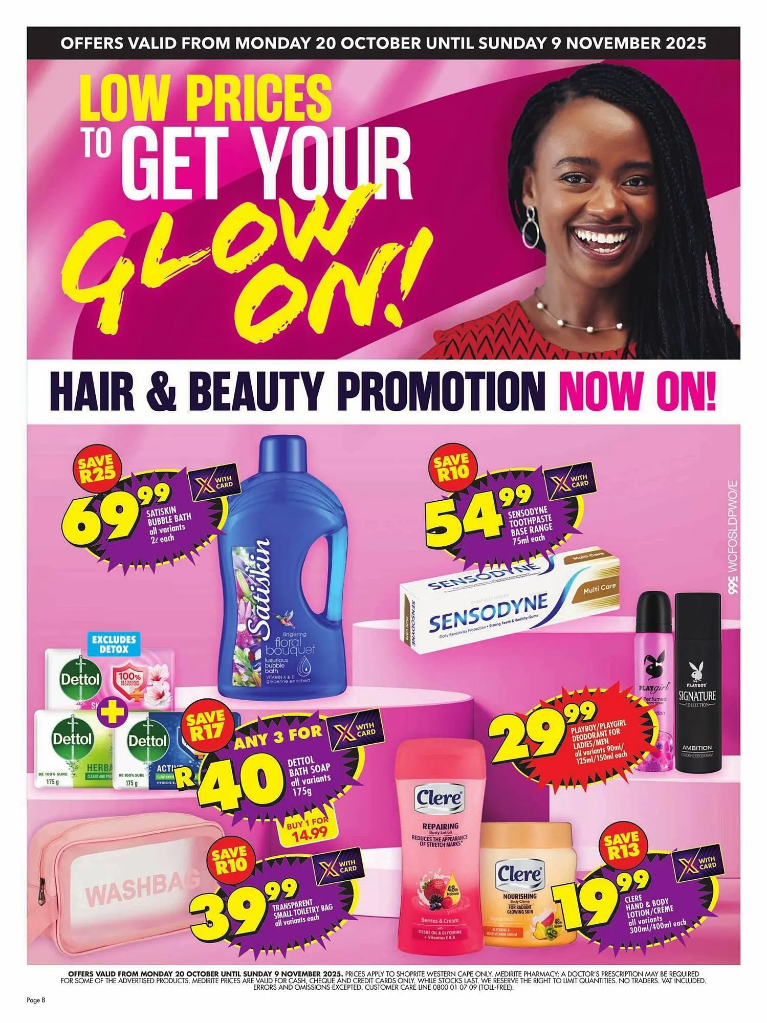 Shoprite catalogue from 20 October to 9 November 2025 - Catalogue Page 1