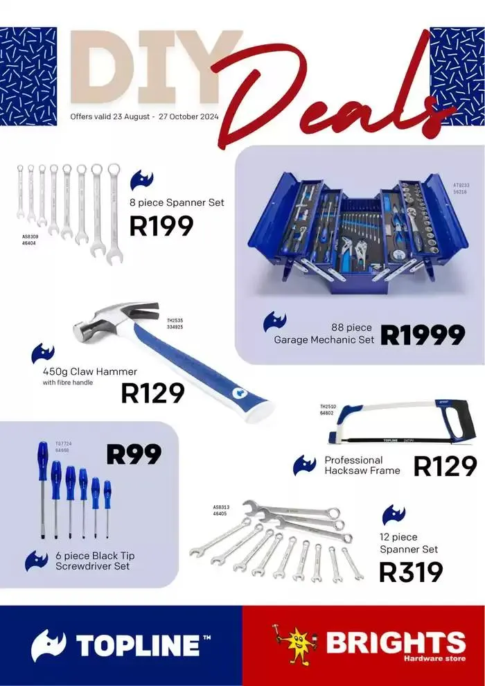 DIY Deals BRIGHTS HARDWARE TOPLINE - 1