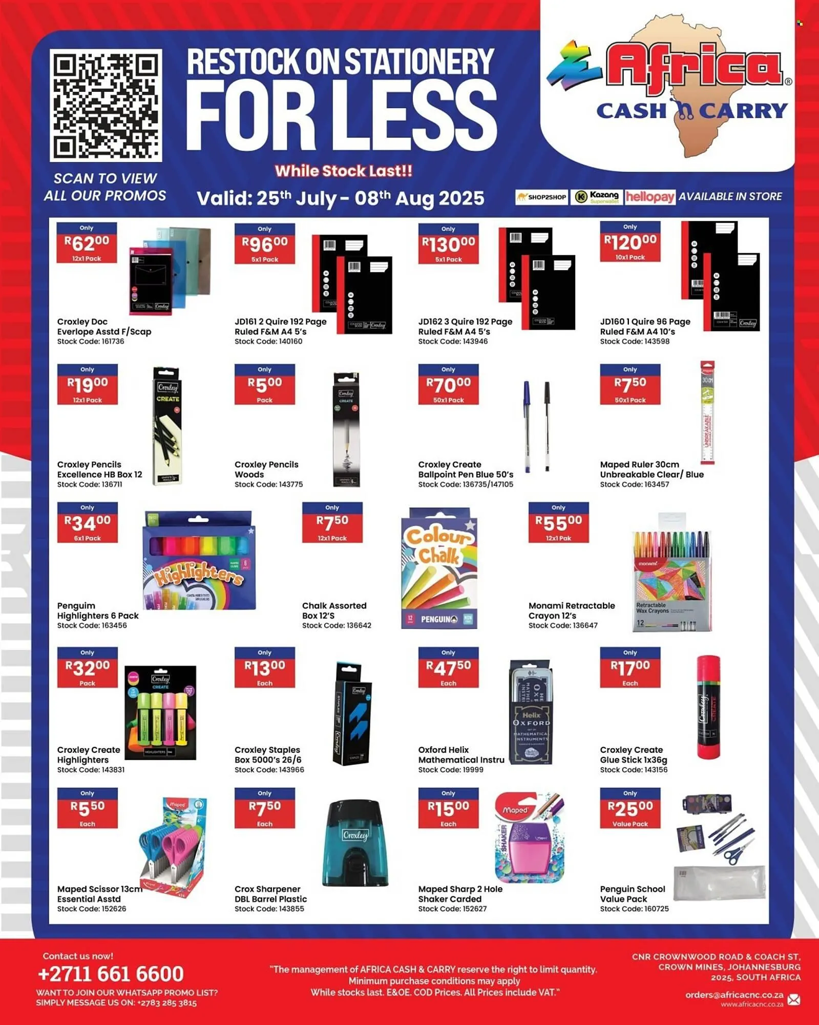 Africa Cash and Carry catalogue from 25 July to 8 August 2025 - Catalogue Page 8